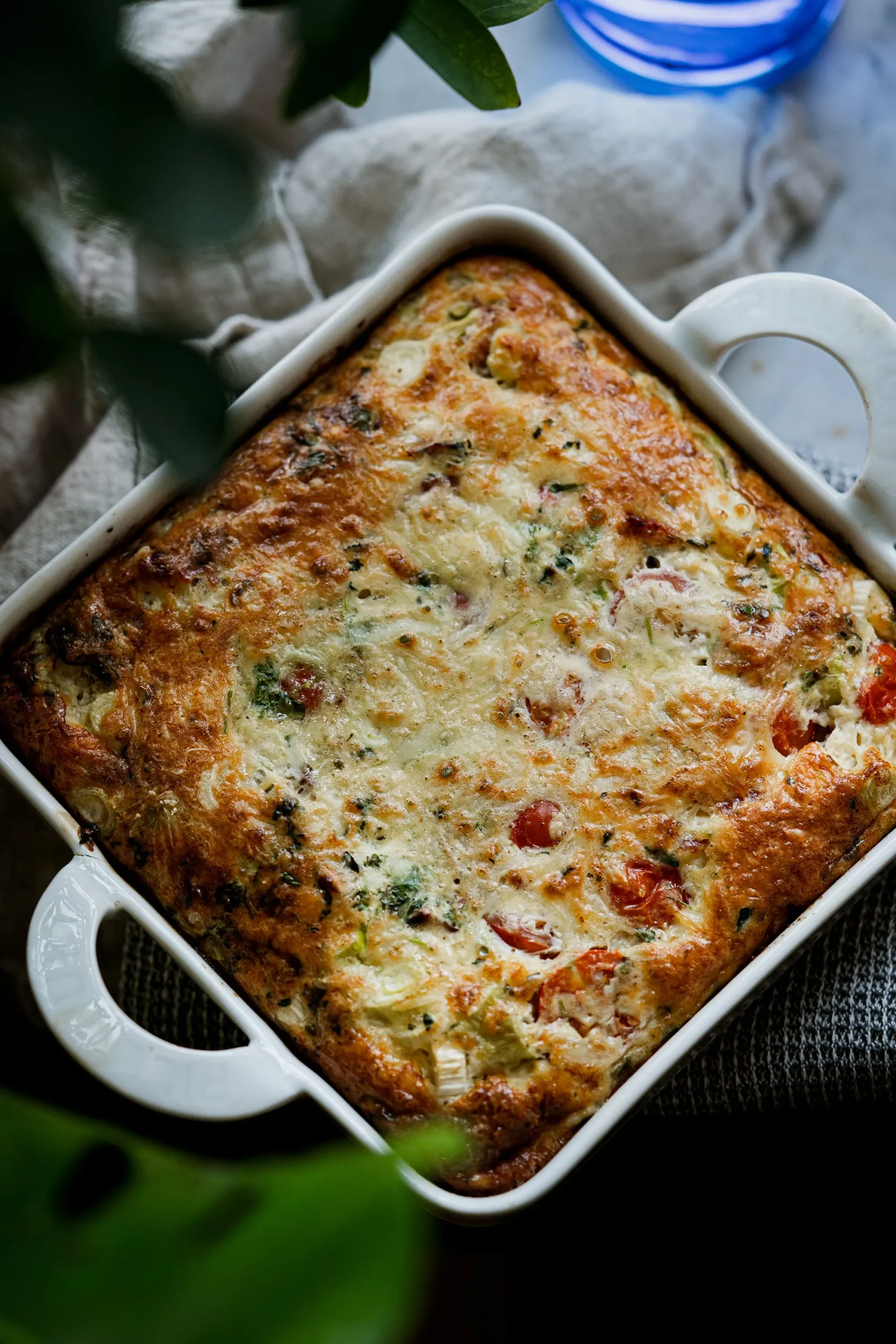 Mexican Brunch Crustless Quiche