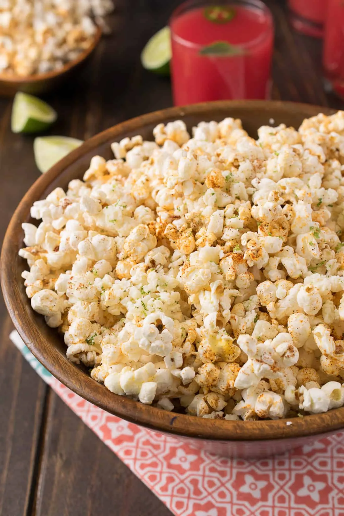 Mexico on My Plate Popcorn with Hot Sauce