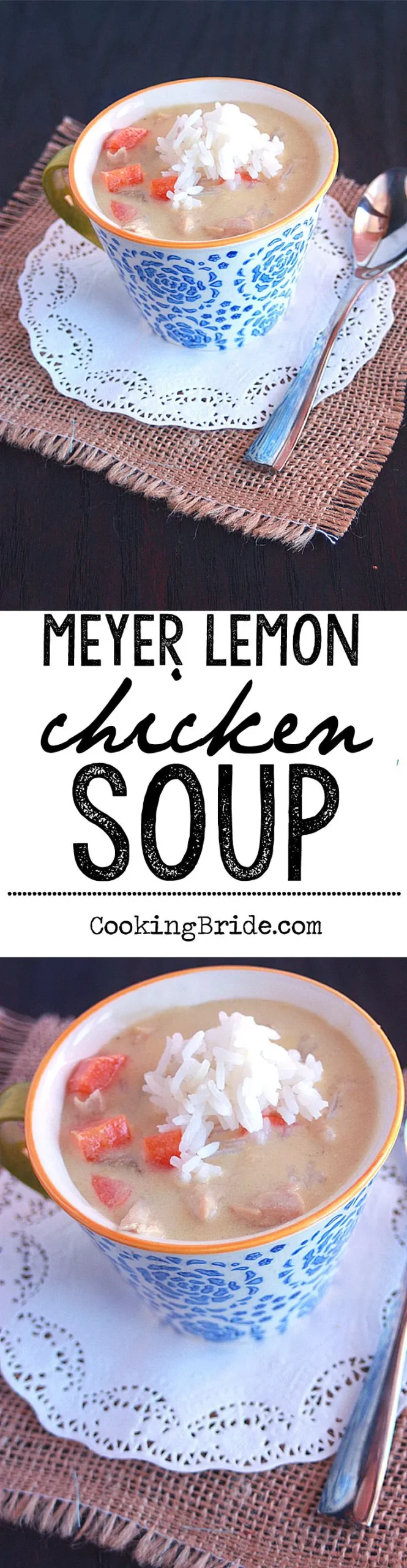 Meyer Lemon Chicken Soup