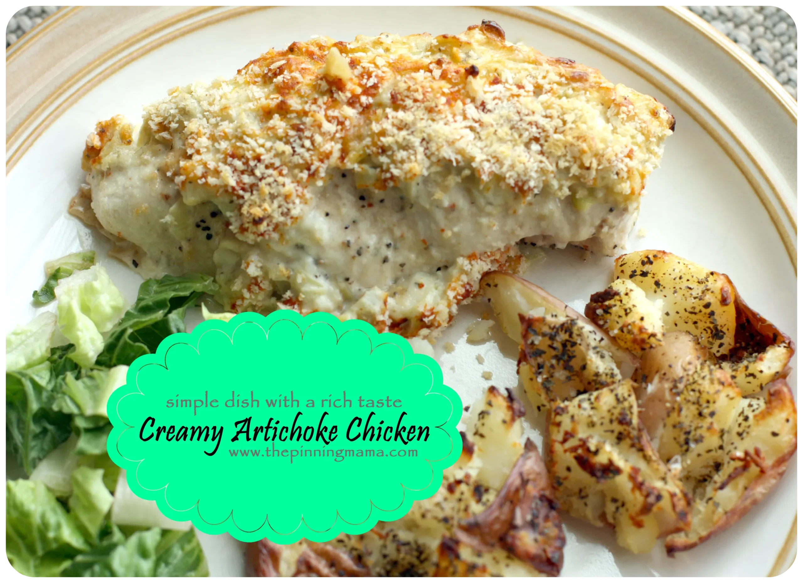 Michelle's Creamy Artichoke Chicken