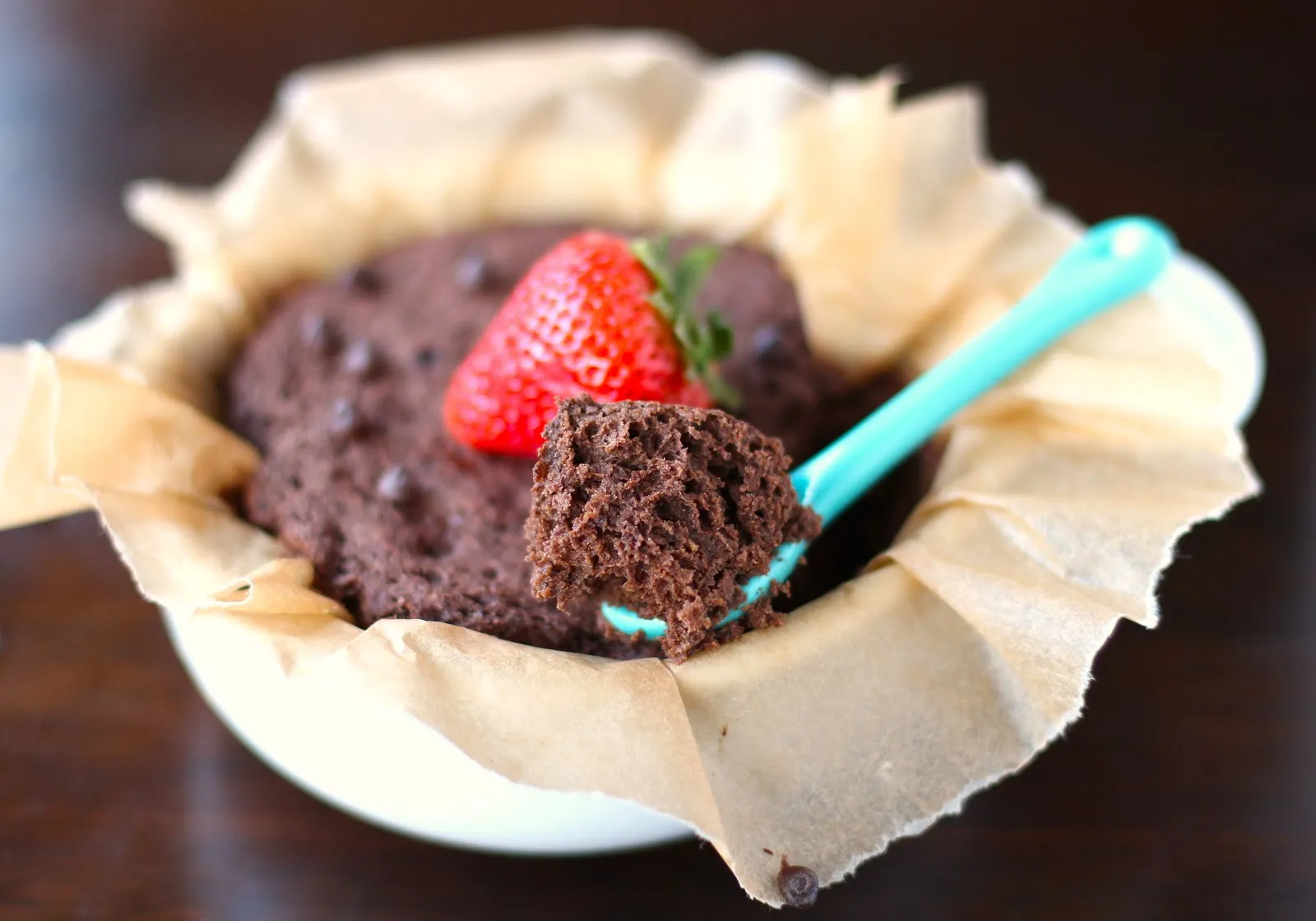 Microwave Buckwheat Breakfast Cake