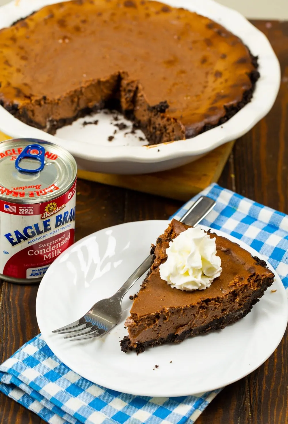 Milk Chocolate Toffee Pie