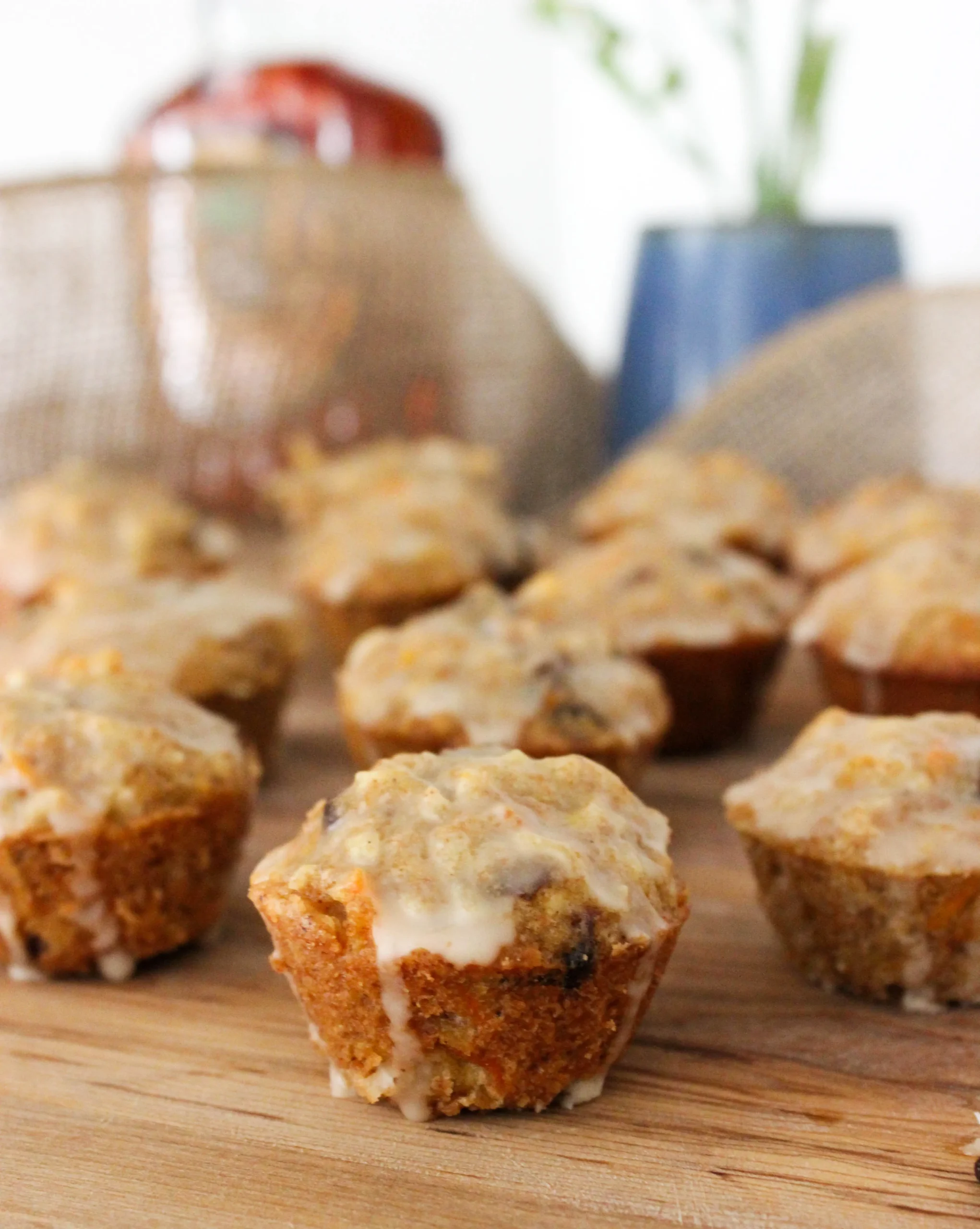 Mini Carrot Cake Muffins