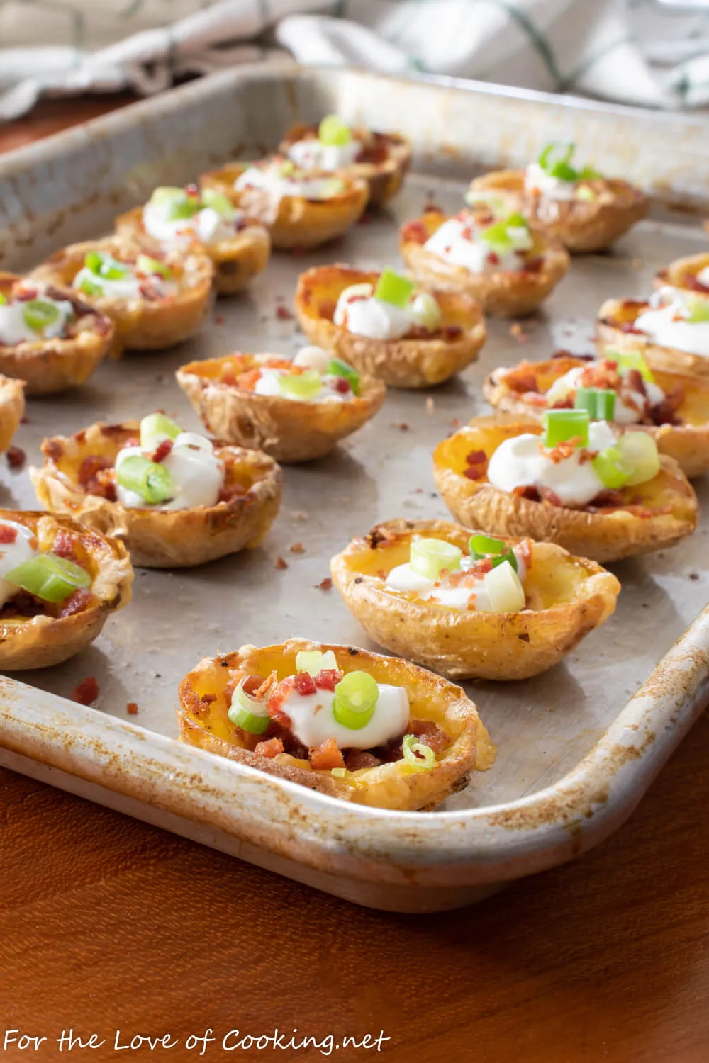 Mini Cheddar Potato Skins