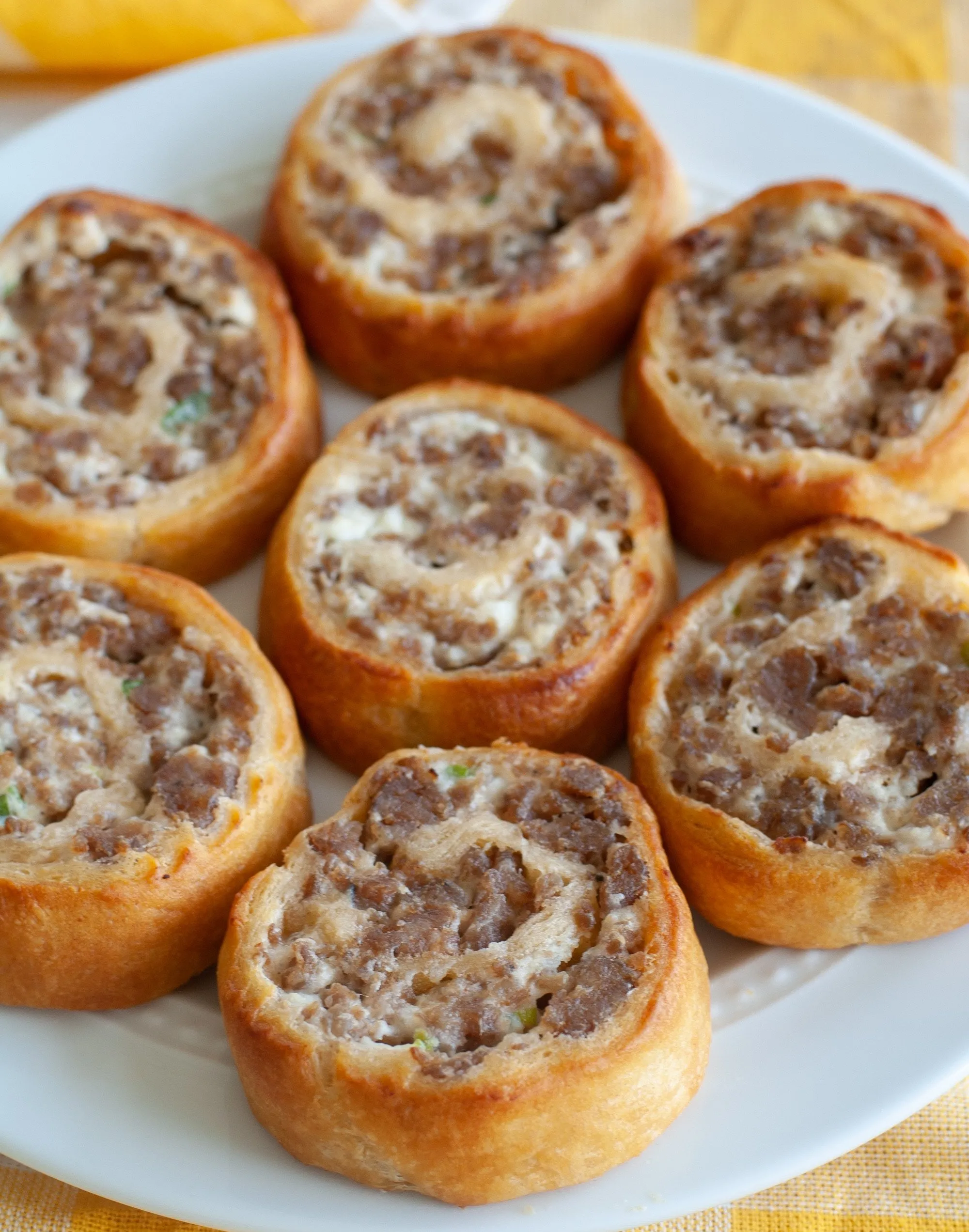 Mini Chicken Sausage Pinwheels