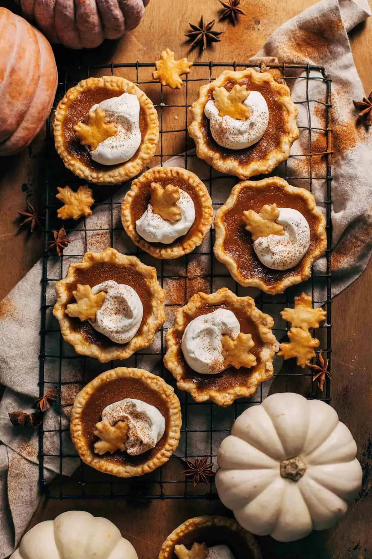 Mini Maple Pumpkin Pies