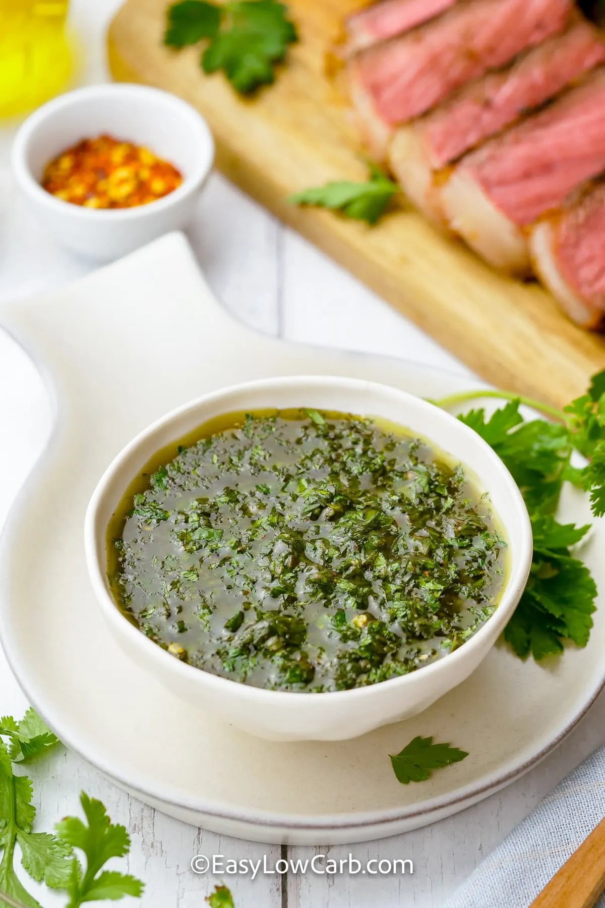 Minimal Monday Chimichurri Sauce