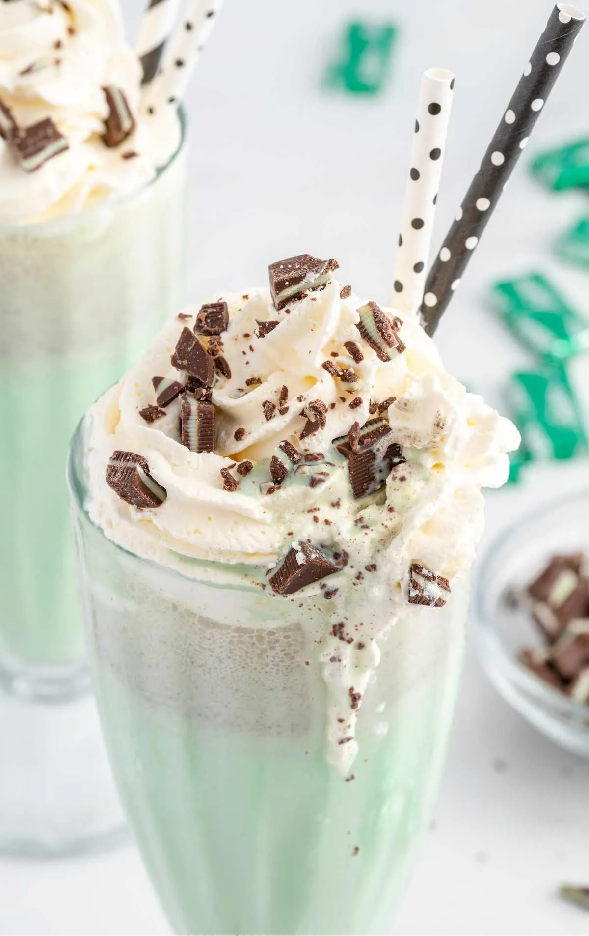 Mint Chocolate Chip Shake