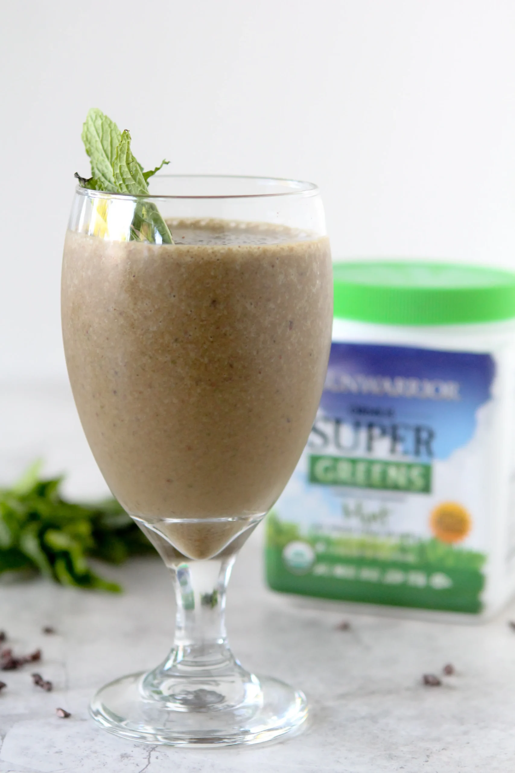 Mint Chocolate Green Smoothie