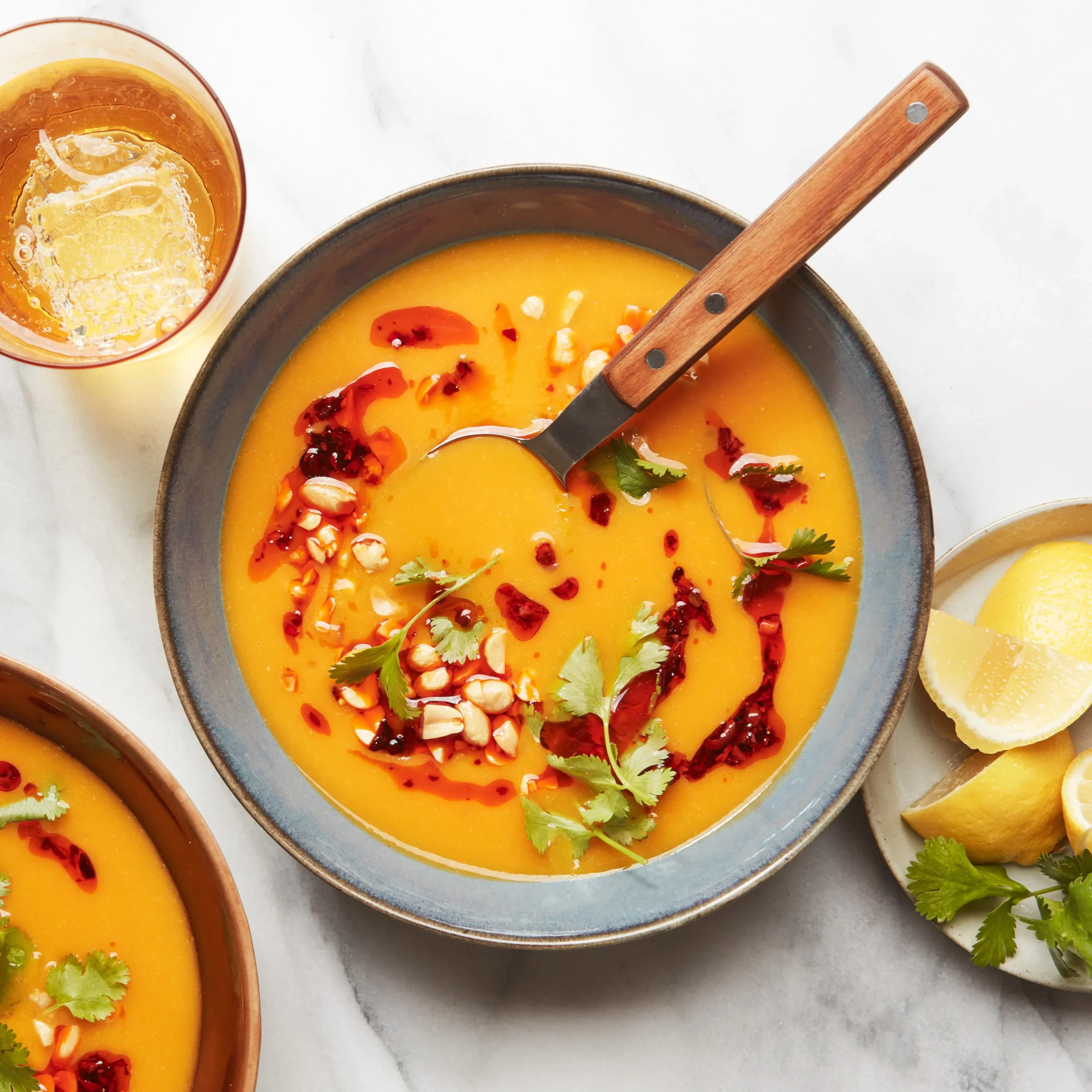 Miso Orange Roasted Butternut Squash and Eggplant with Tofu