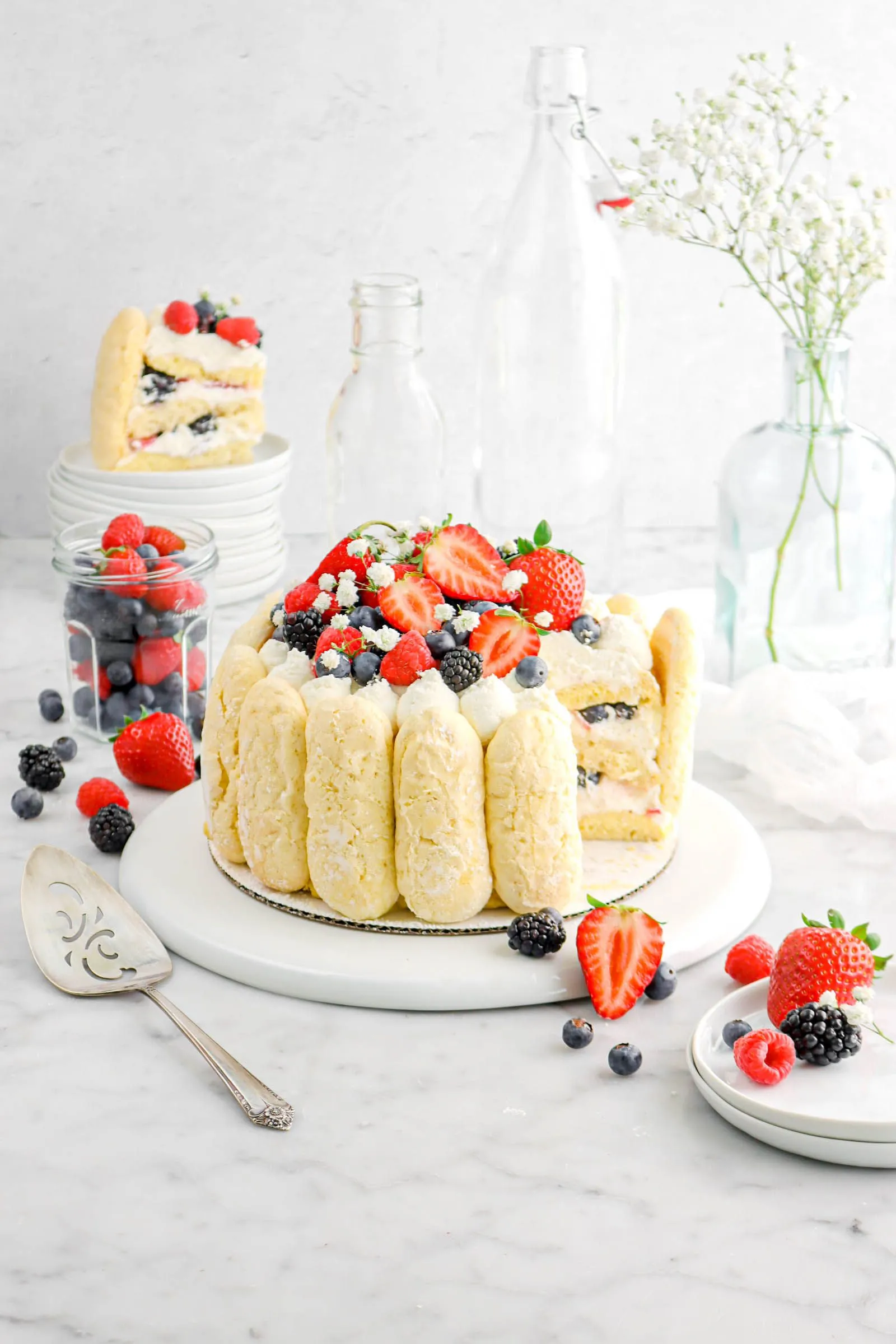 Mixed Summer Berry Tiramisu