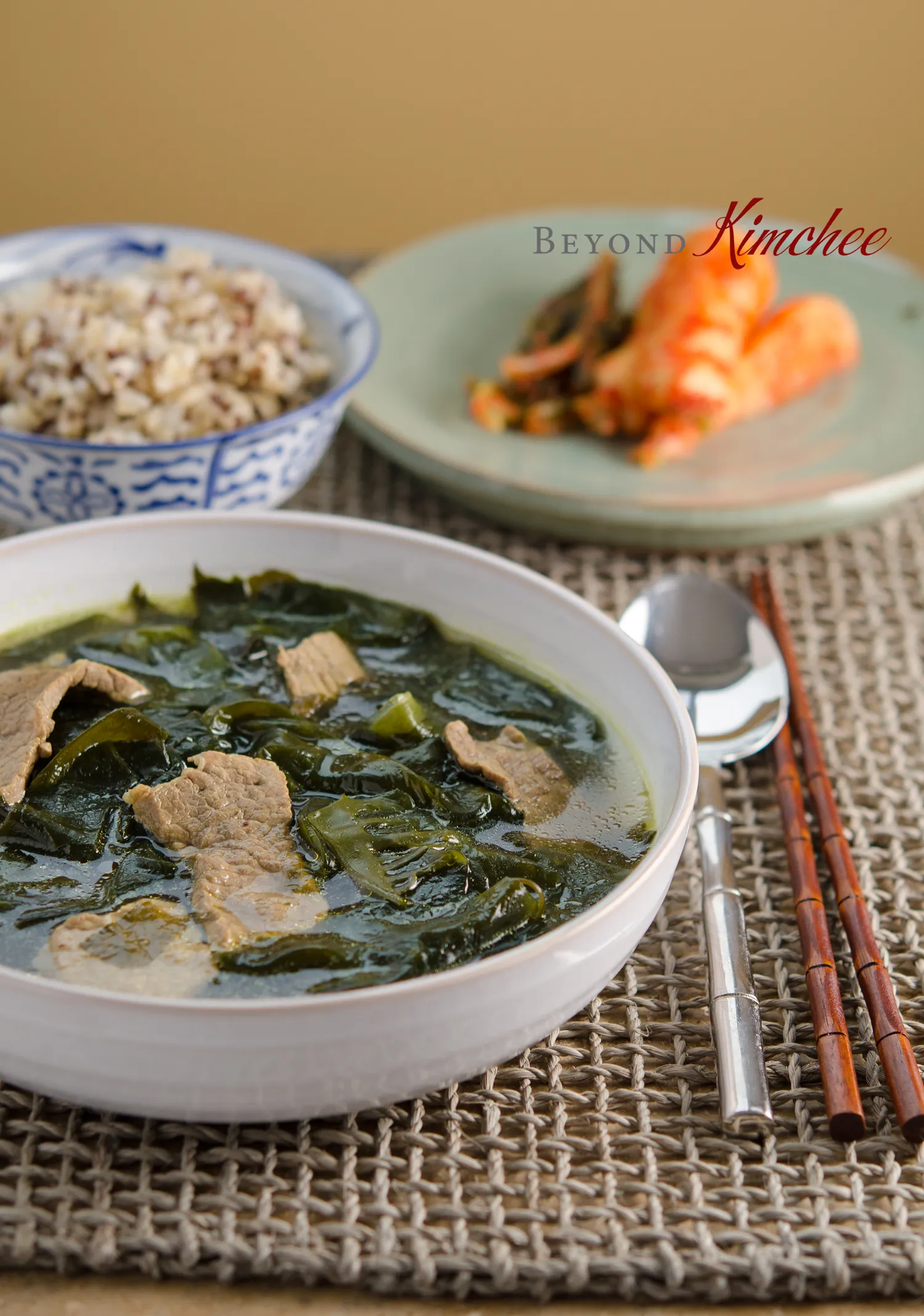 Miyeok Guk (Beef Seaweed Soup)
