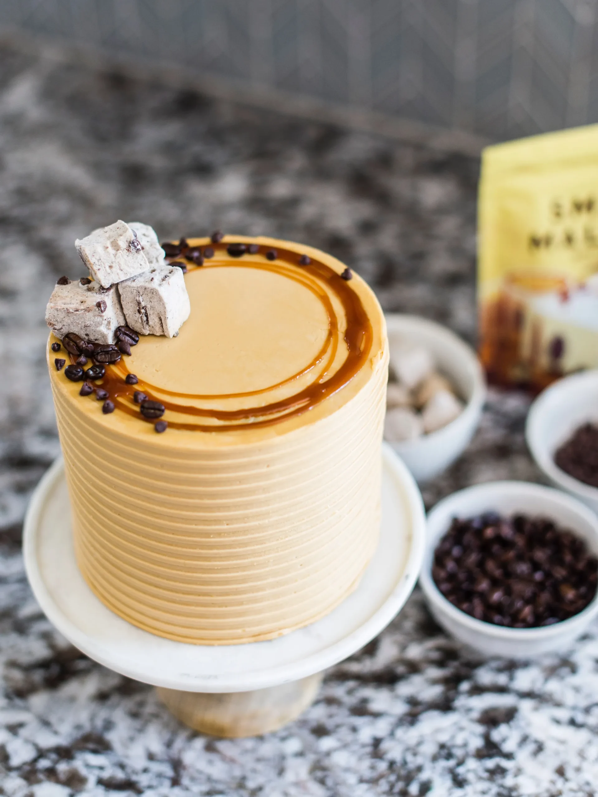 Mocha Chocolate Chip Cake