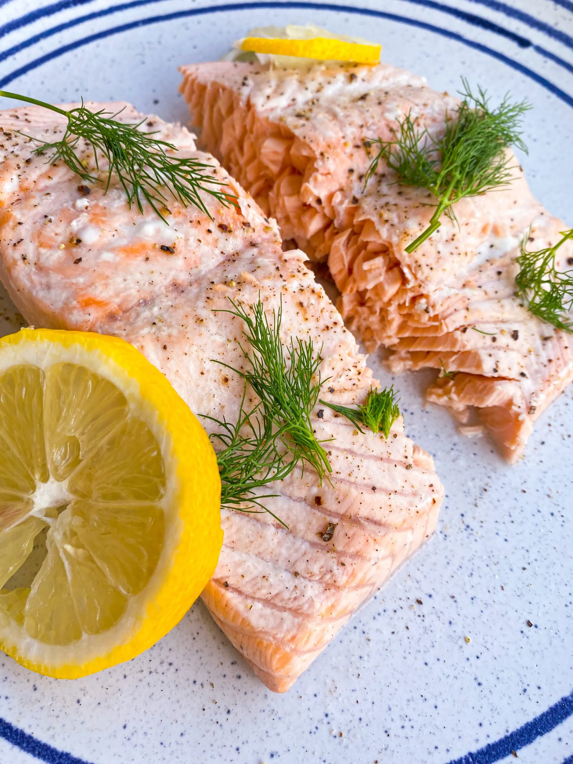 Moist Poached Salmon Second Time Around