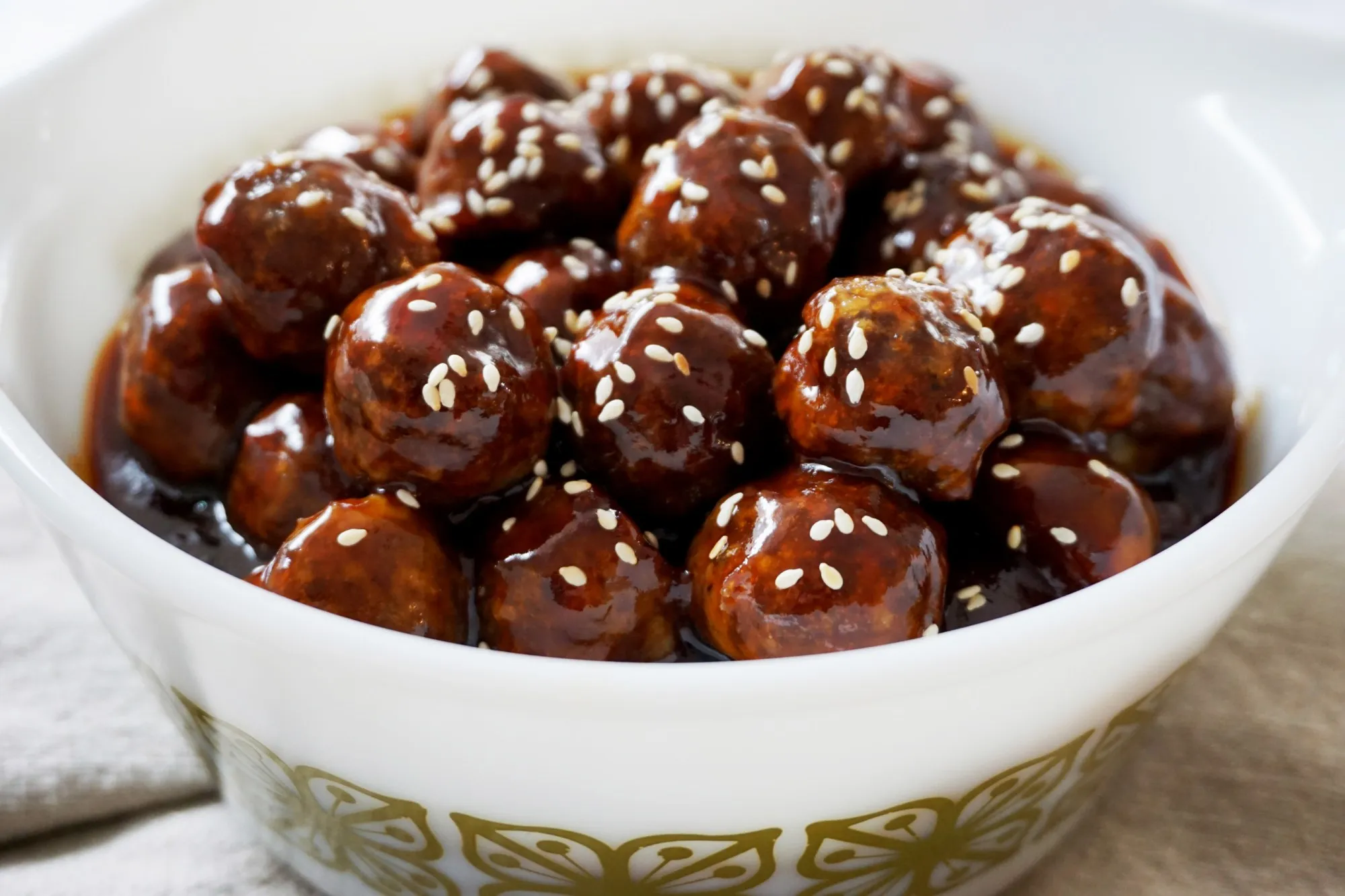 Mom's BBQ Meatballs