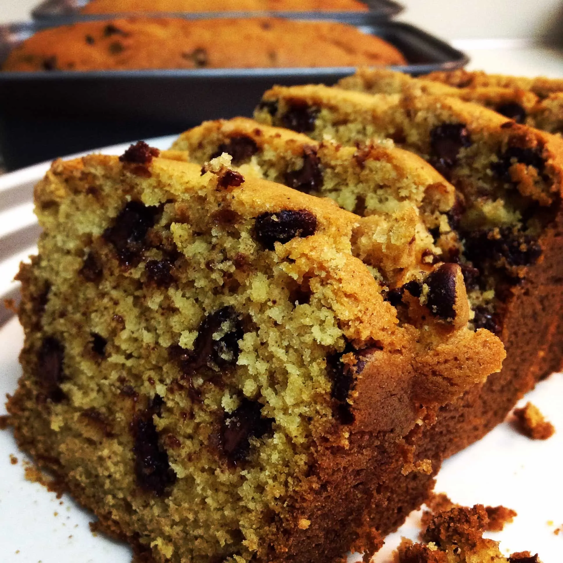 Mom's Chocolate Chip Pumpkin Bread