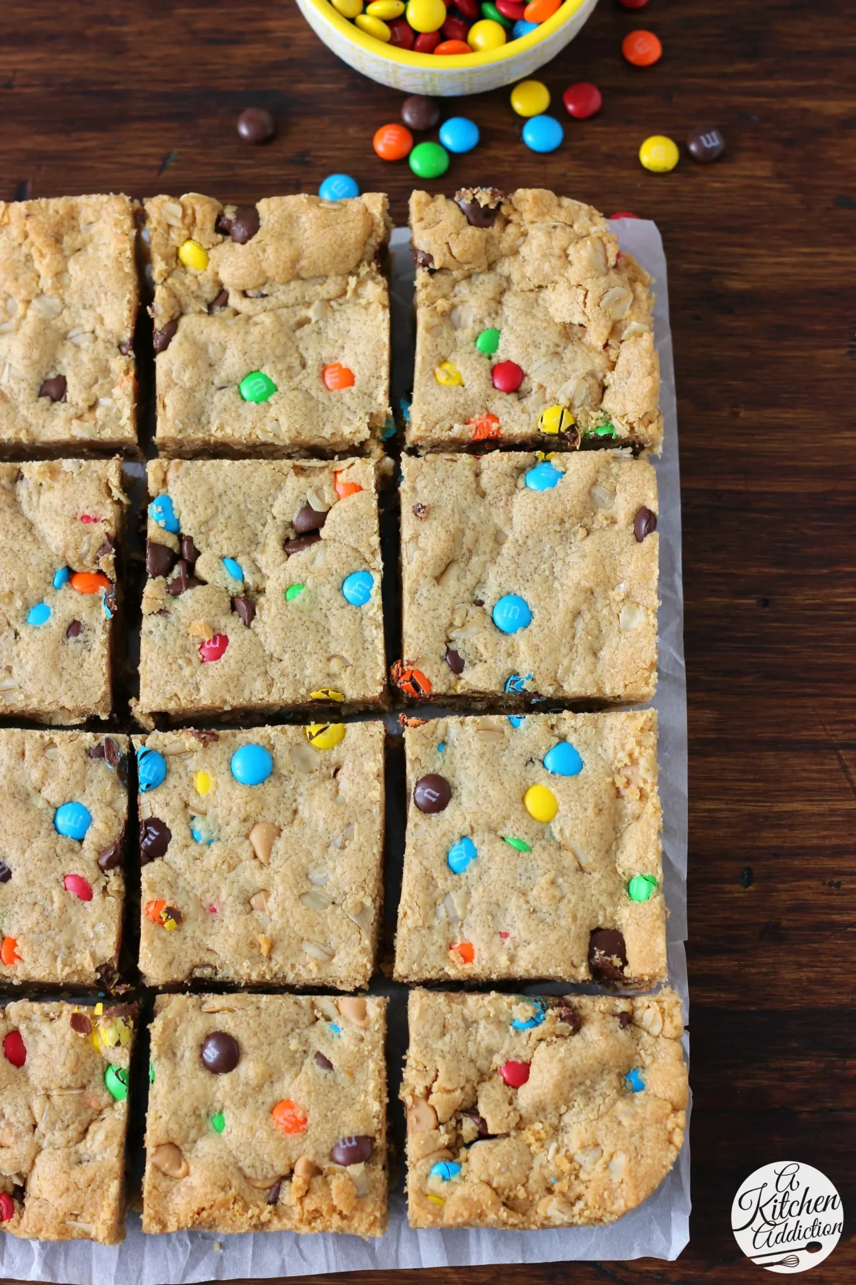 Monster Cookie Bars