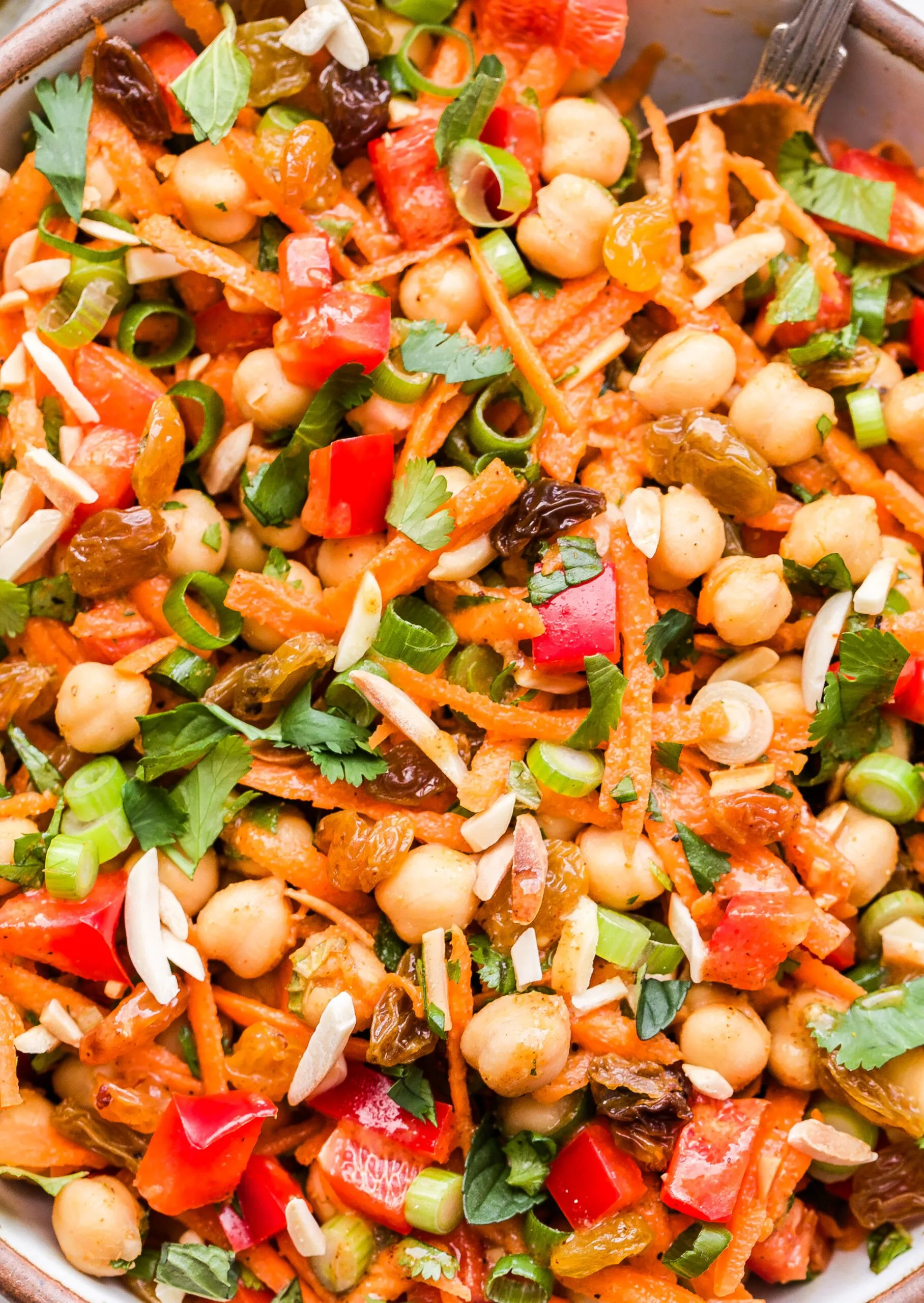 Moroccan Chick Pea Sweet Potato Salad