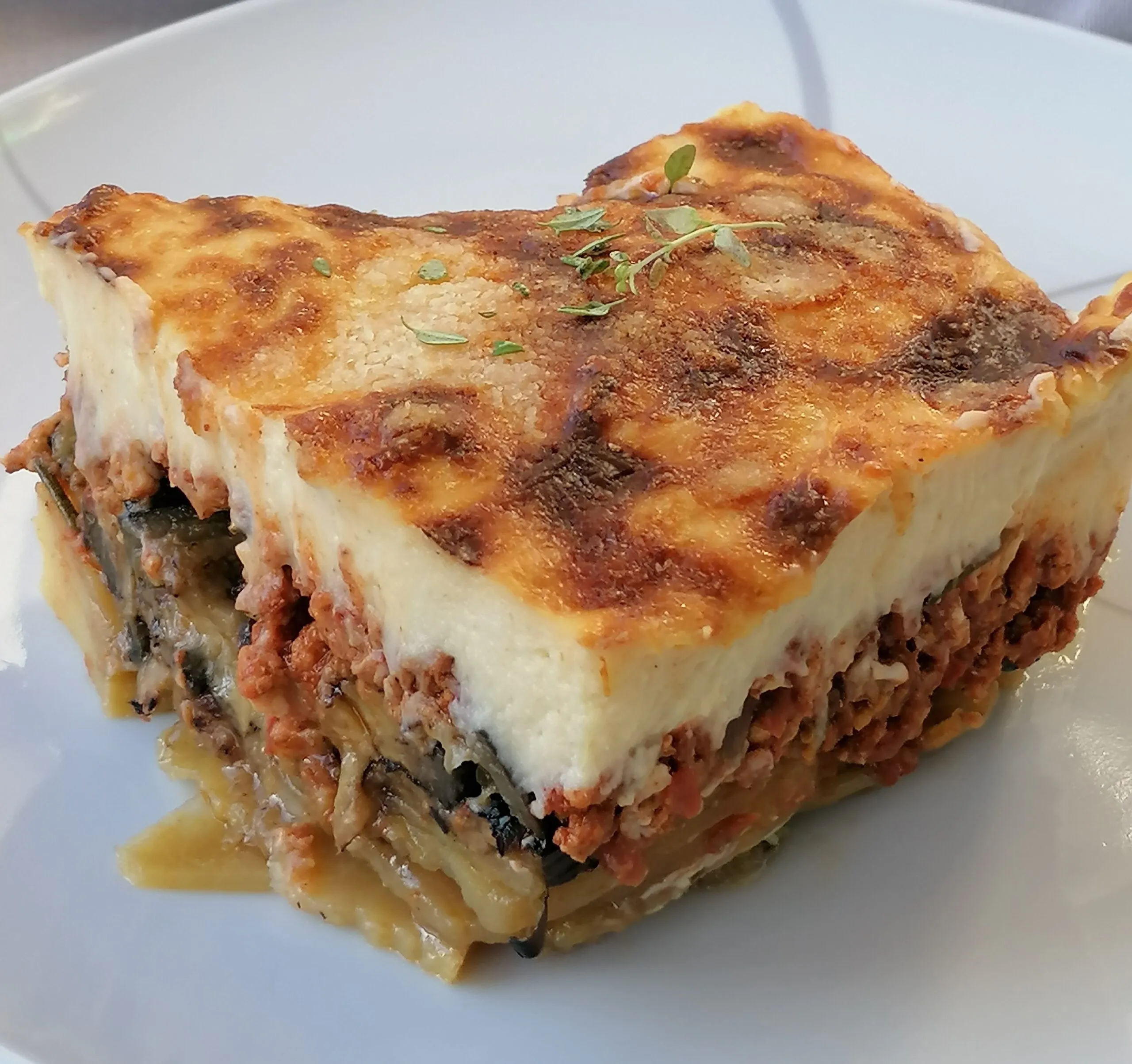 Mousakas Patates Moussaka Potatoes