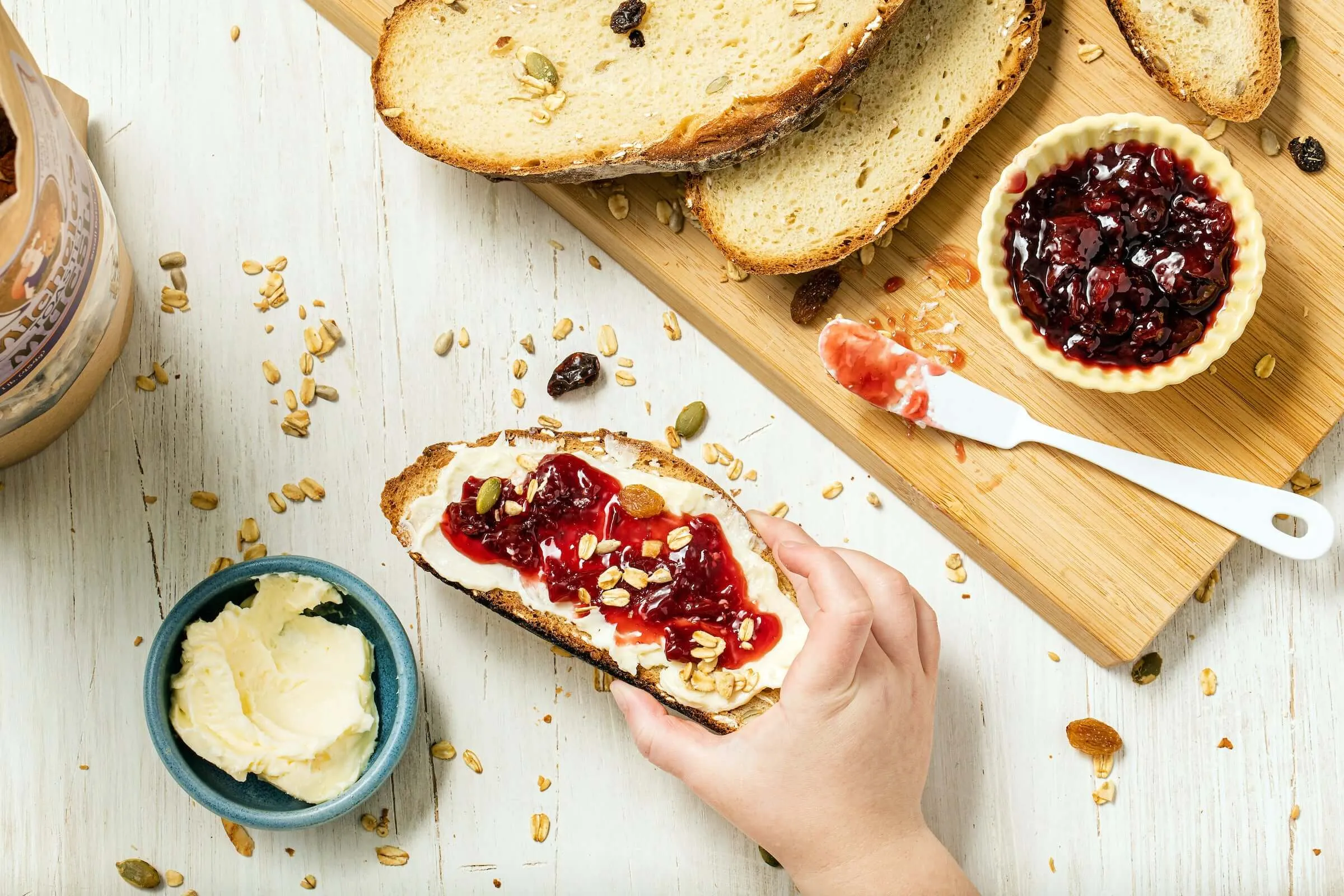 Muesli Toasting Bread Granola Bread