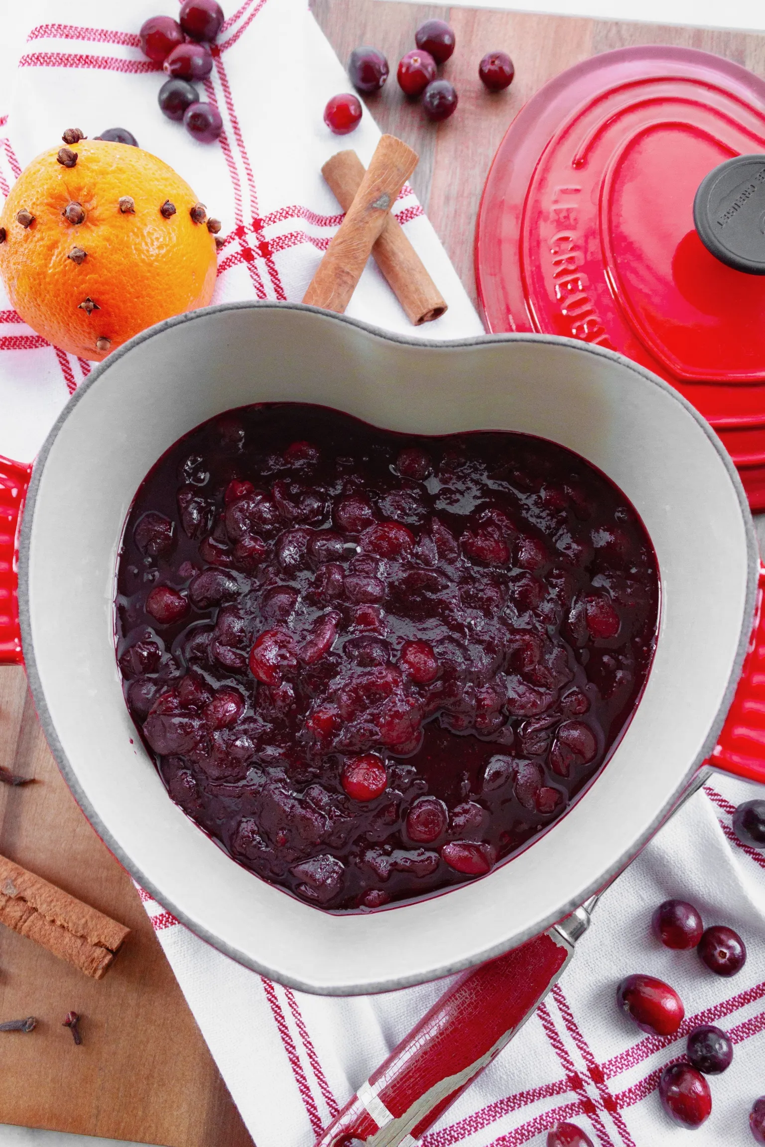 Mulled Wine Cranberry Sauce