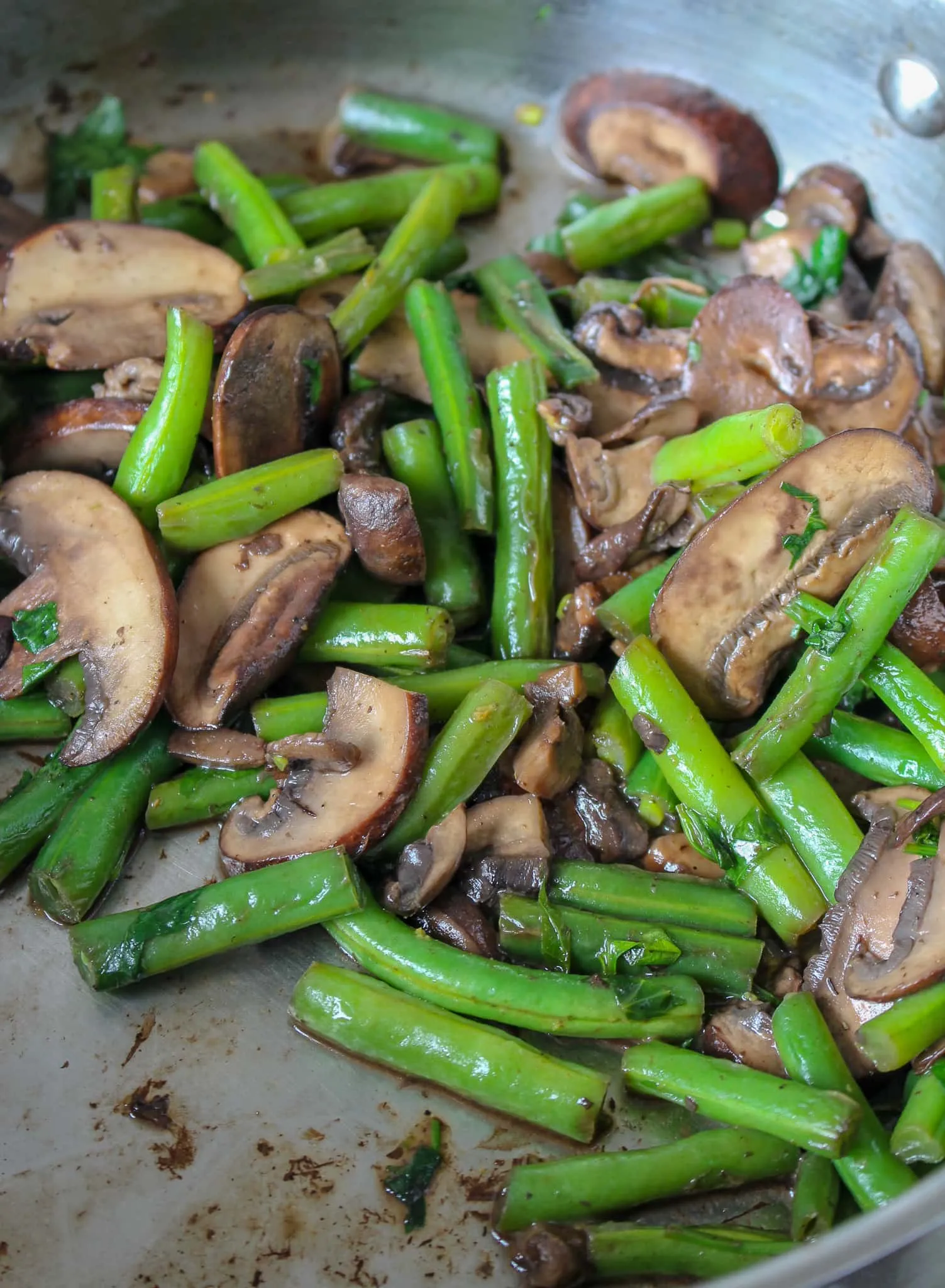 Mushroom and Beans Salad