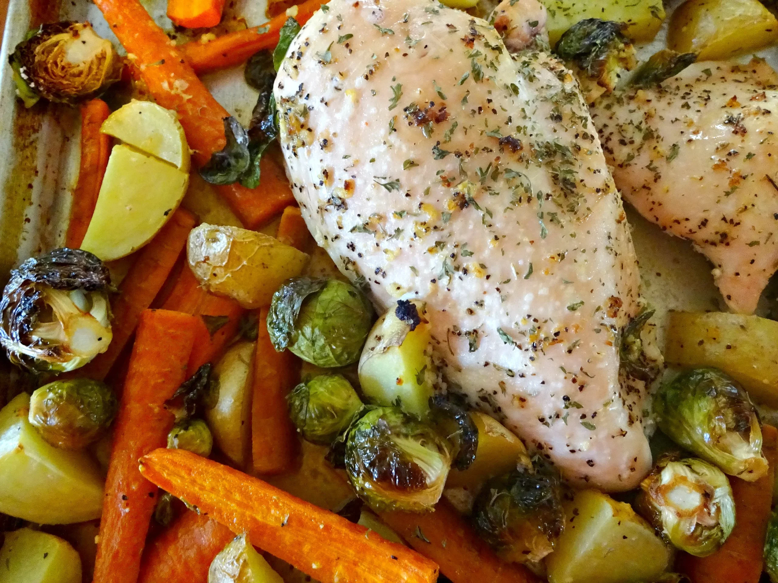 My Food Bag Lemon Thyme Chicken with Garlic Mash and Vegetable