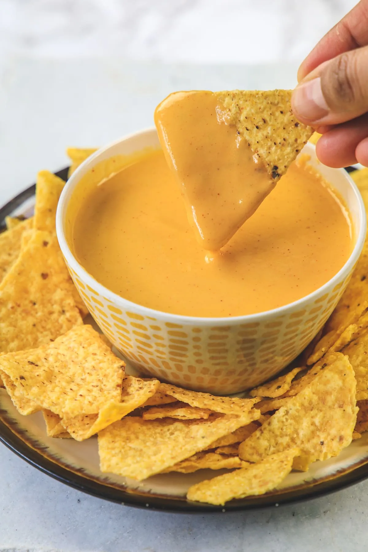 Nacho Cheese Dip and Sauce