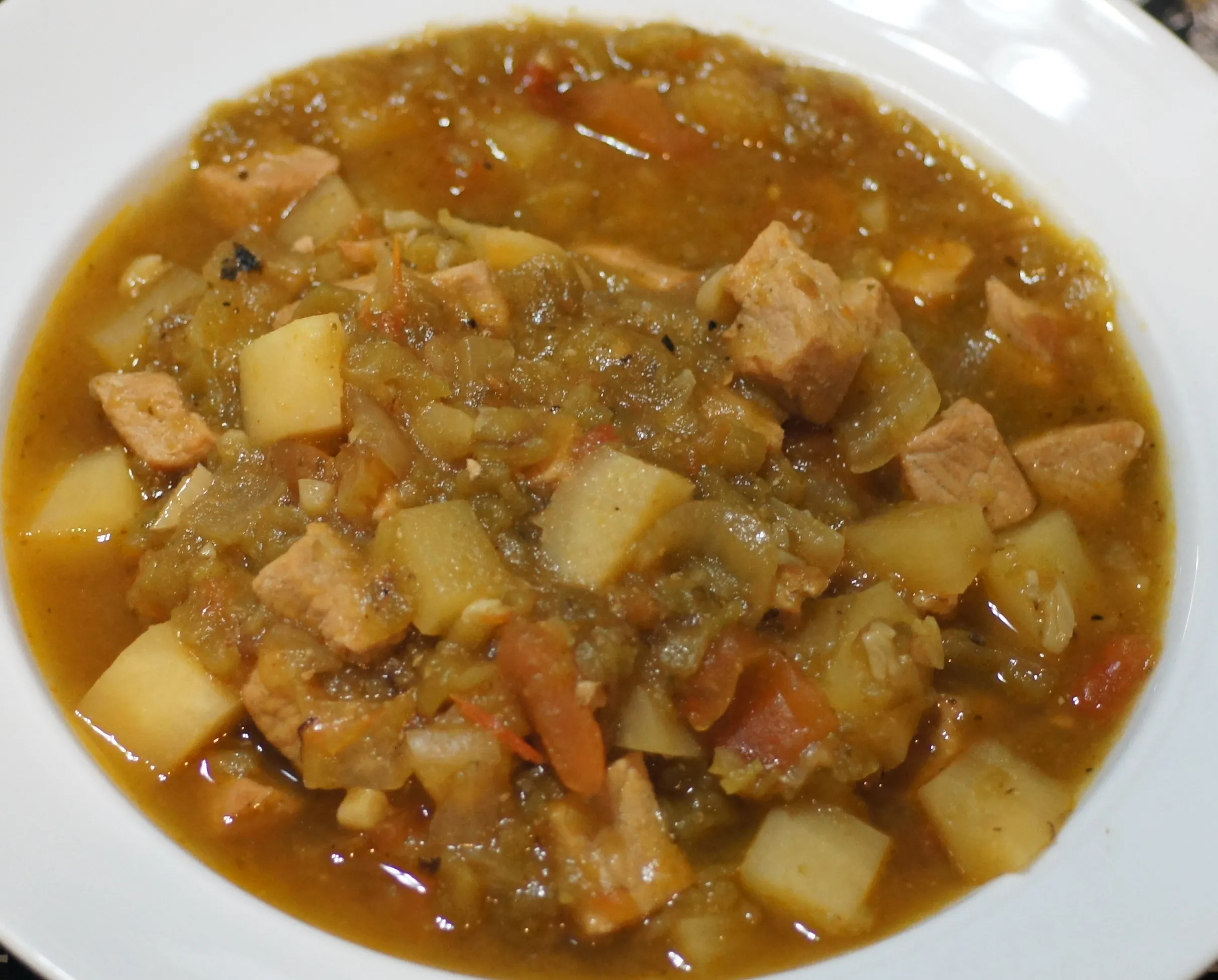 New Mexico Green Chile Stew