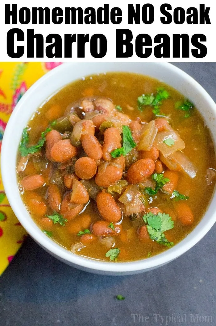 Ninja Foodi Mexican Pinto Beans (Charro Beans)