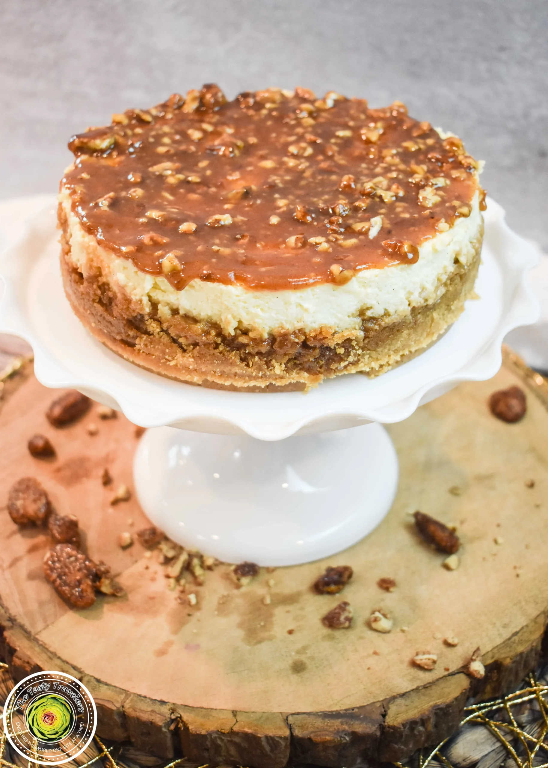 Ninja Foodi Pecan Pie Cheesecake