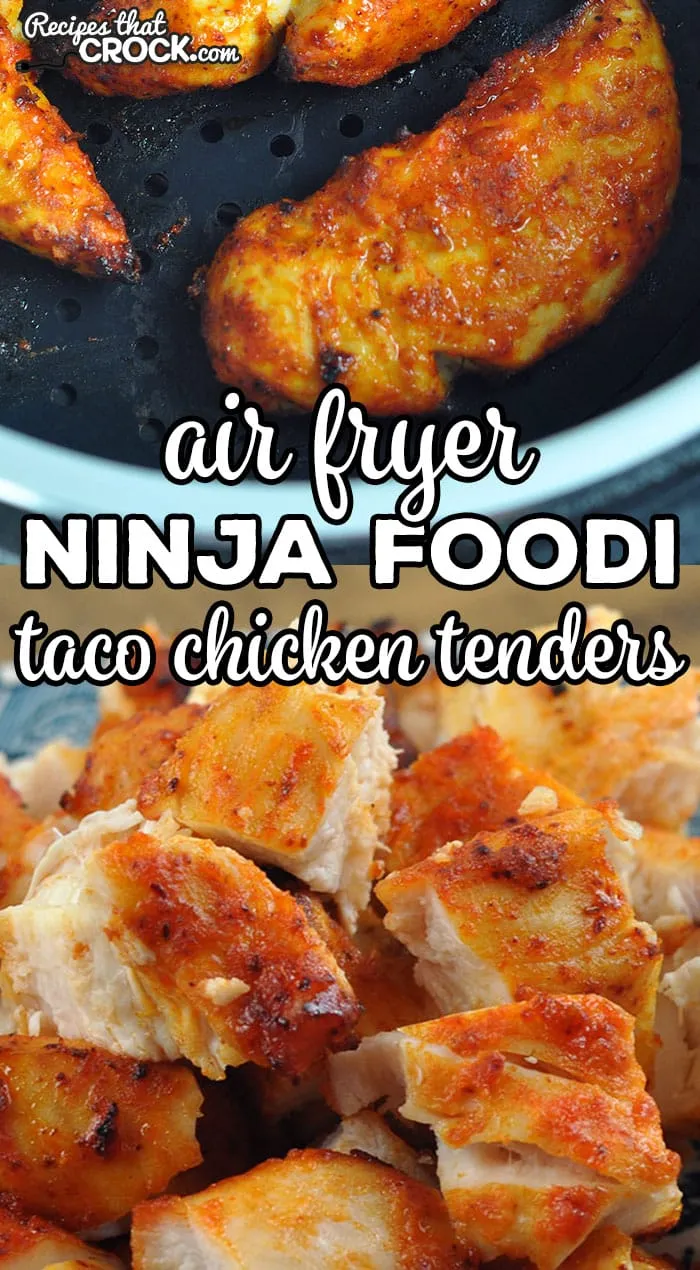 Ninja Foodi Taco Chicken Tenders for Two