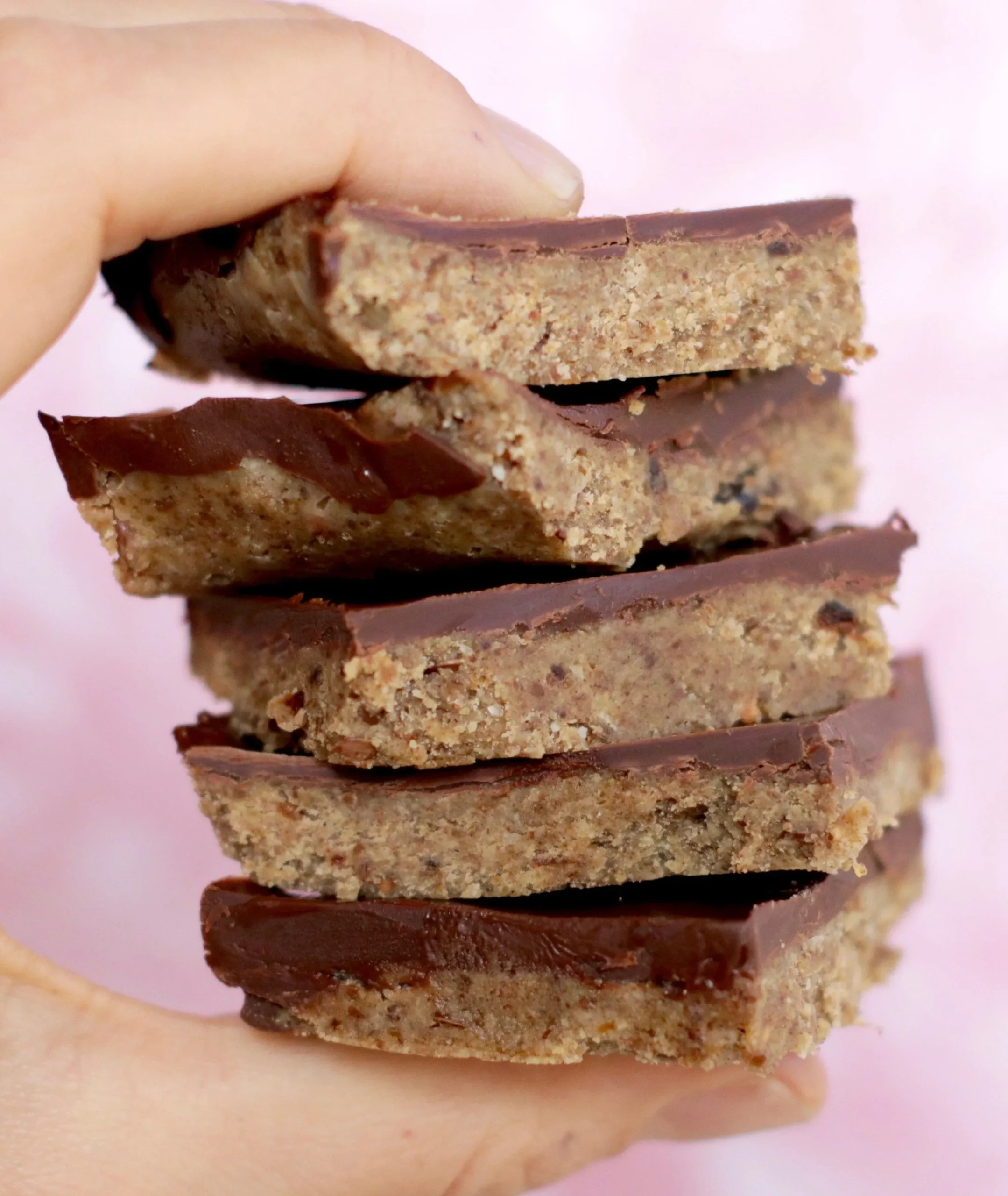 No Bake Almond Butter Protein Bars