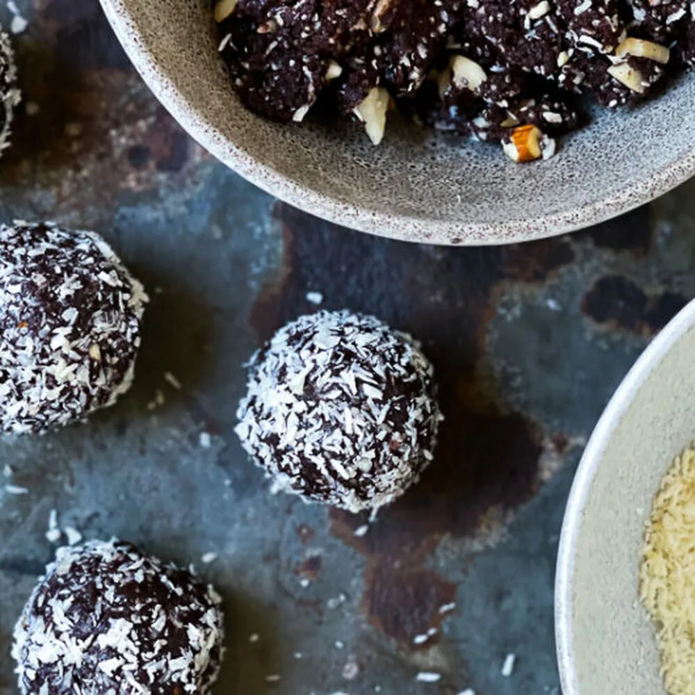 No Bake Cacao Energy Balls Marin Mama Cooks