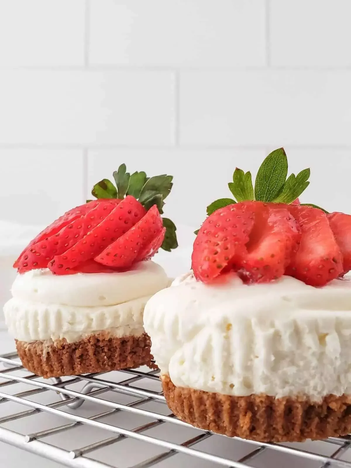 No Bake Cheesecake Cupcakes
