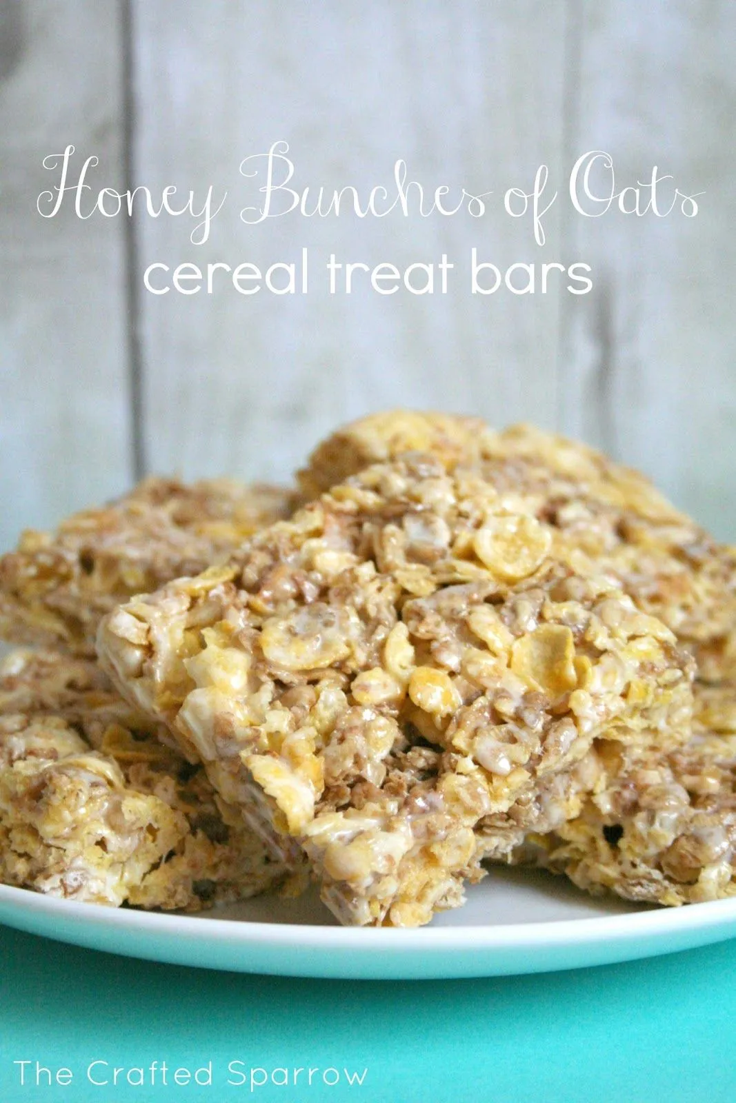 No Bake Honey Bunches of Oats Treat Bars