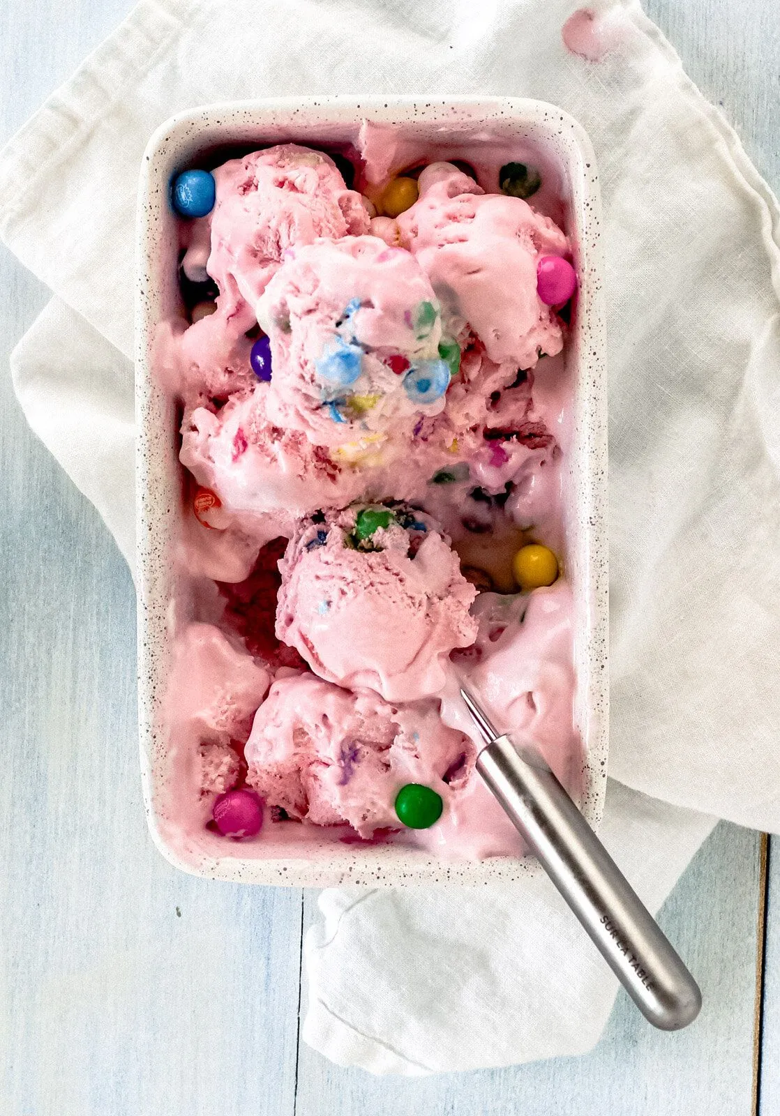 No Churn Bubblegum Ice Cream