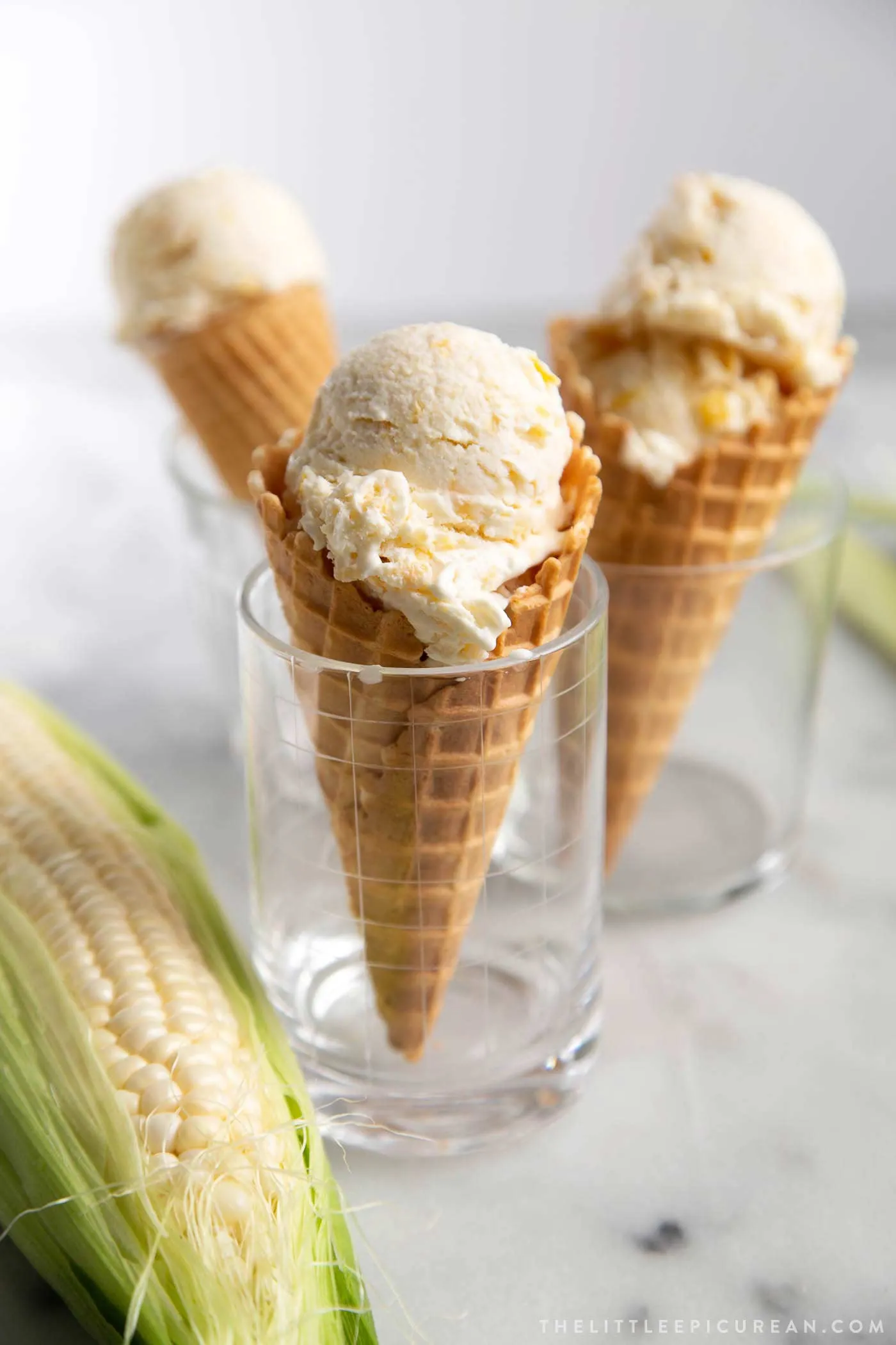 No Churn Corn Ice Cream