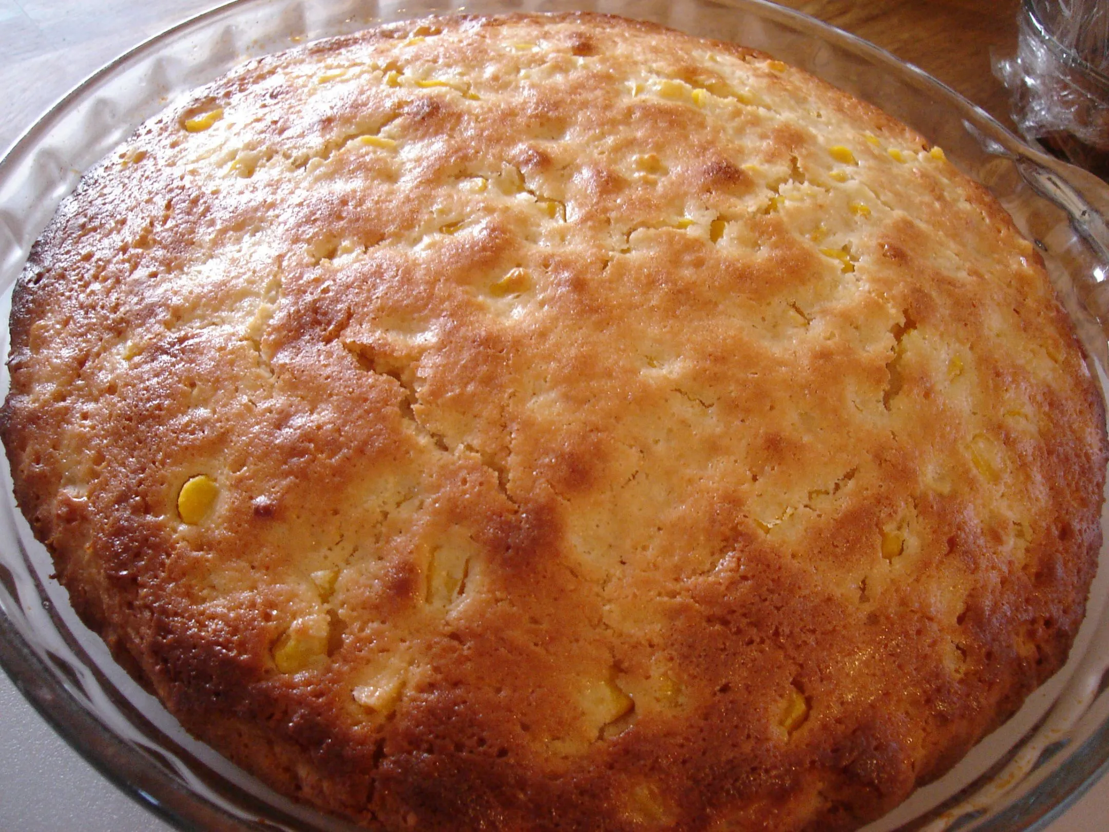 No Cornmeal Corn Bread