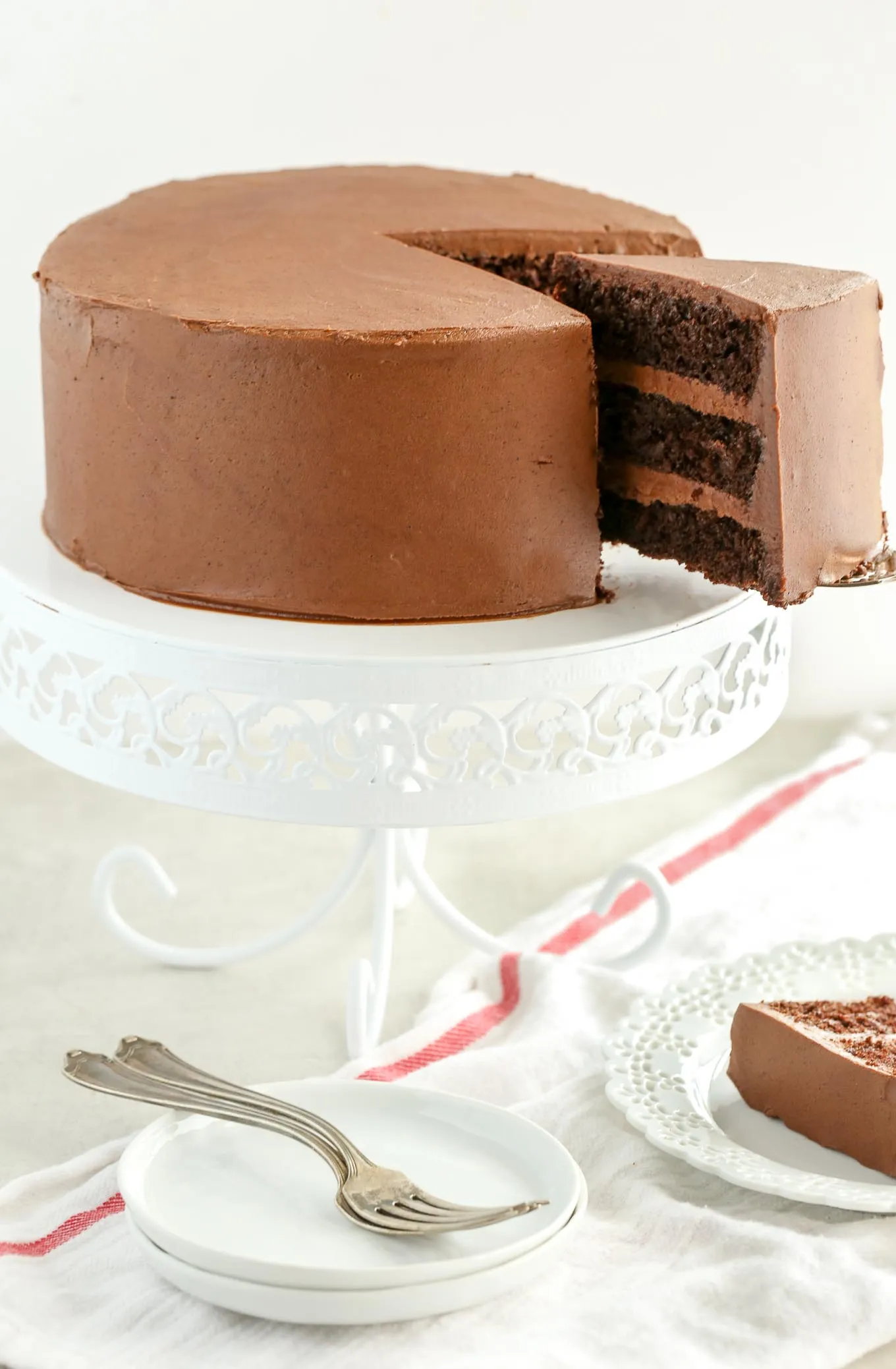 No Fat Chocolate Layer Cake