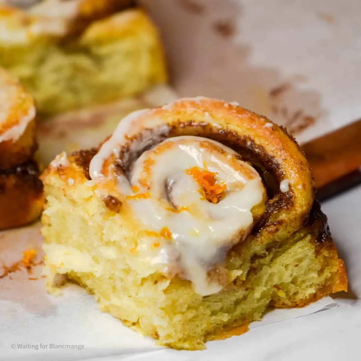 No Rise Dough Cinnamon Orange Rolls