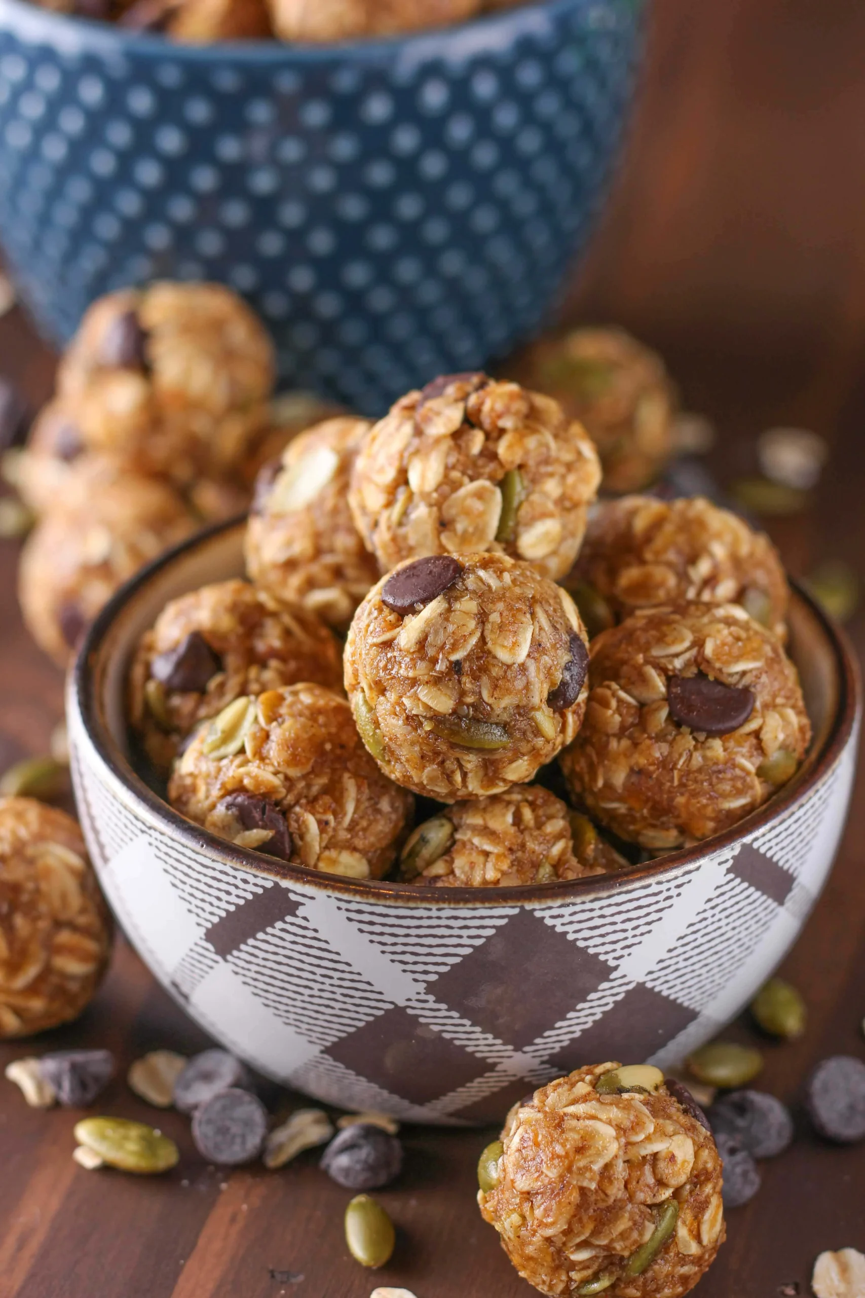 Nut Free Pumpkin Granola Bites