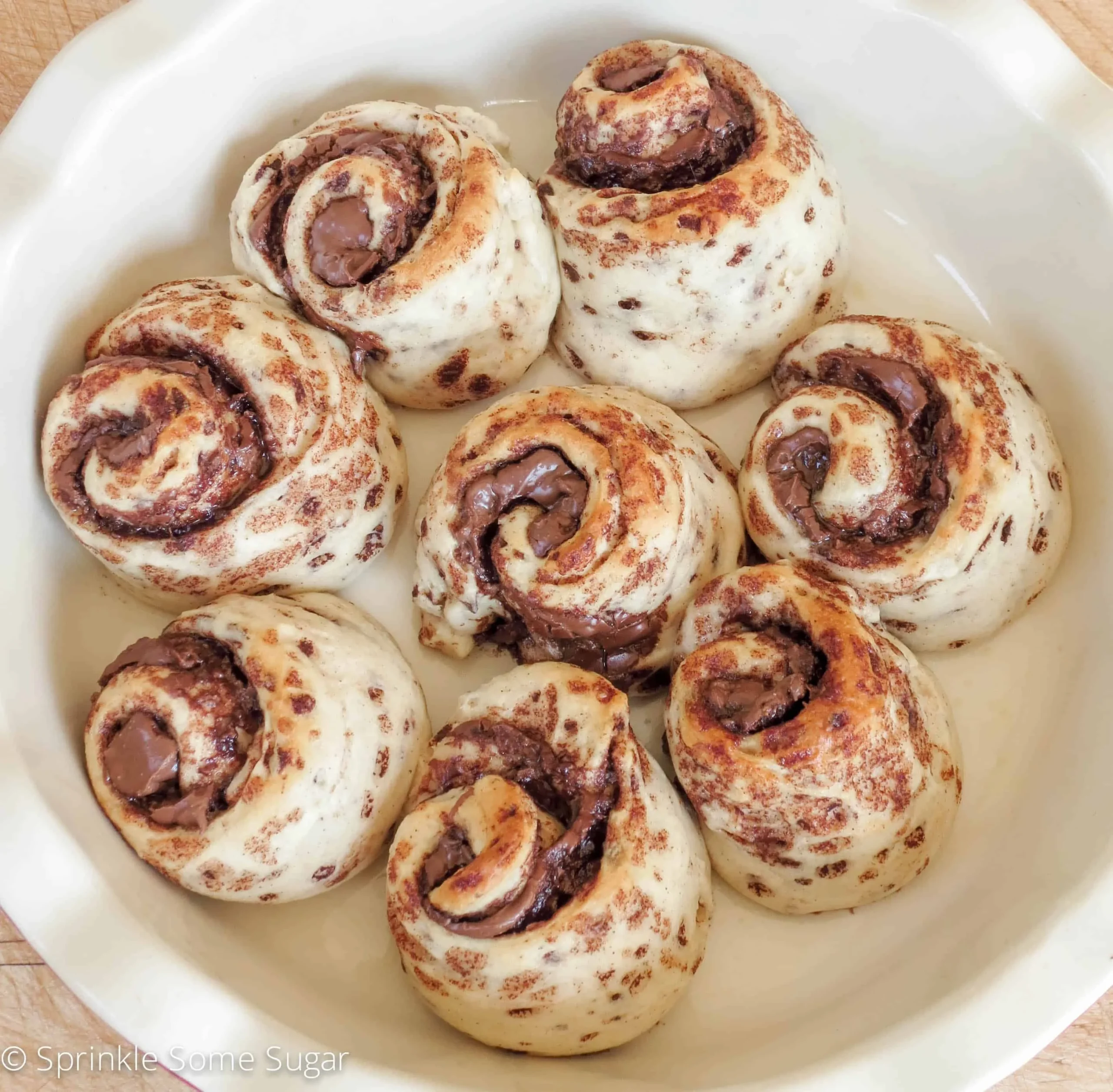 Nutella Cinnamon Roll Ups