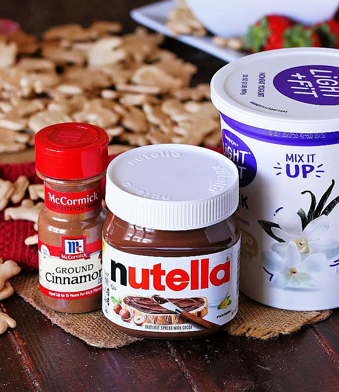 Nutella Greek Yogurt Dip
