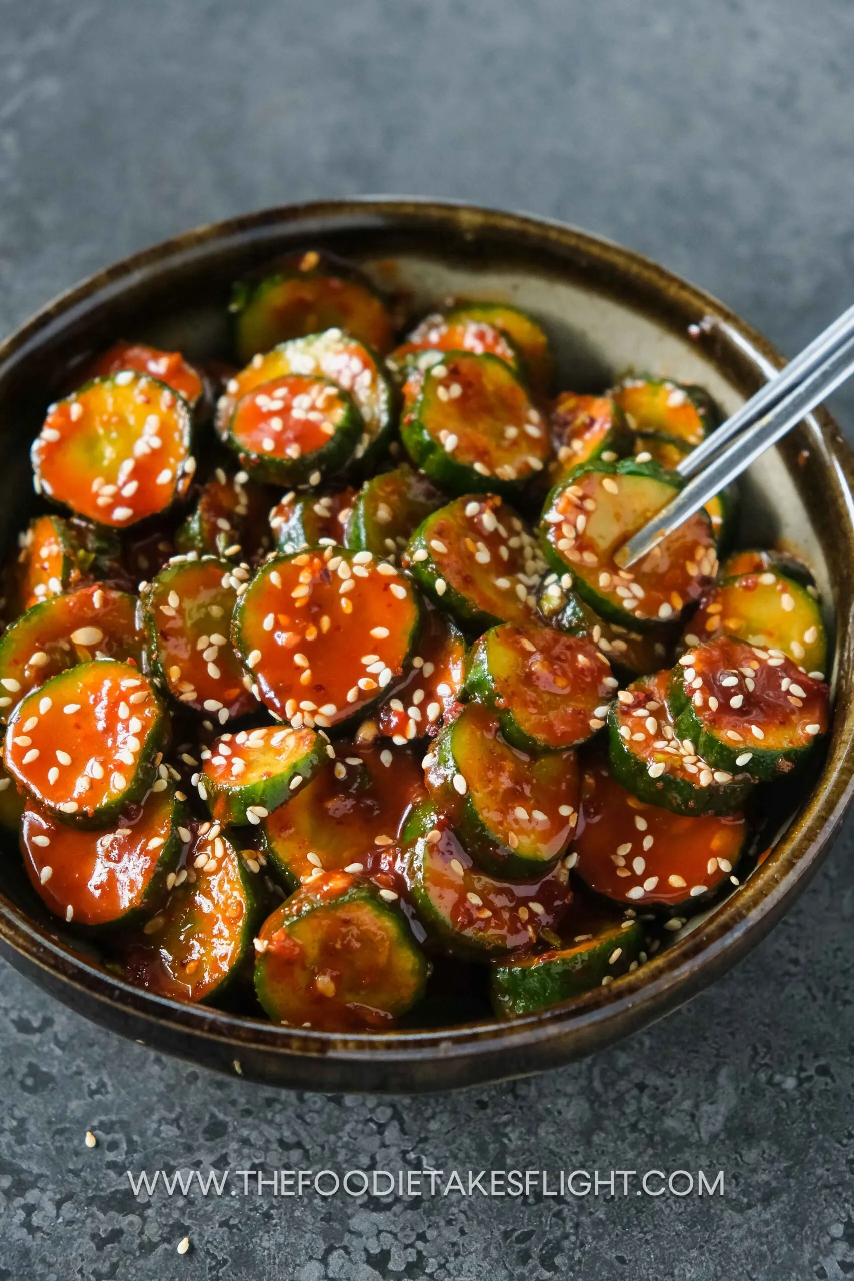 Oi Muchim Korean Style Cucumber Salad