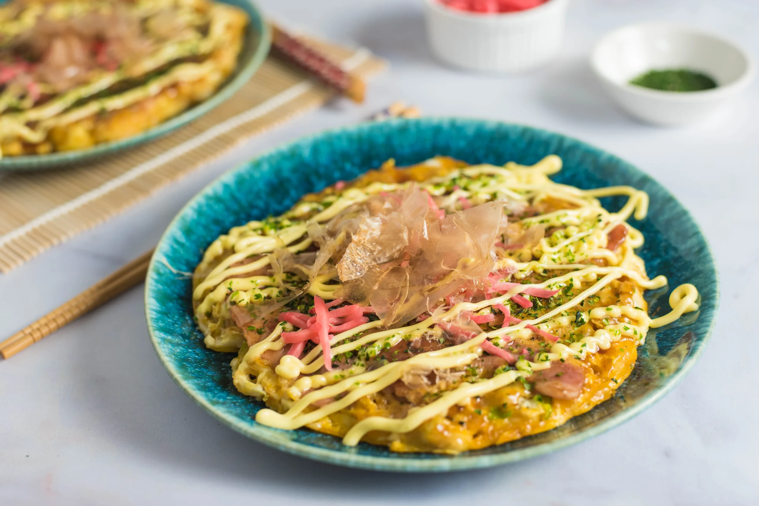 Okonomiyaki Japanese Style Savory Pancakes