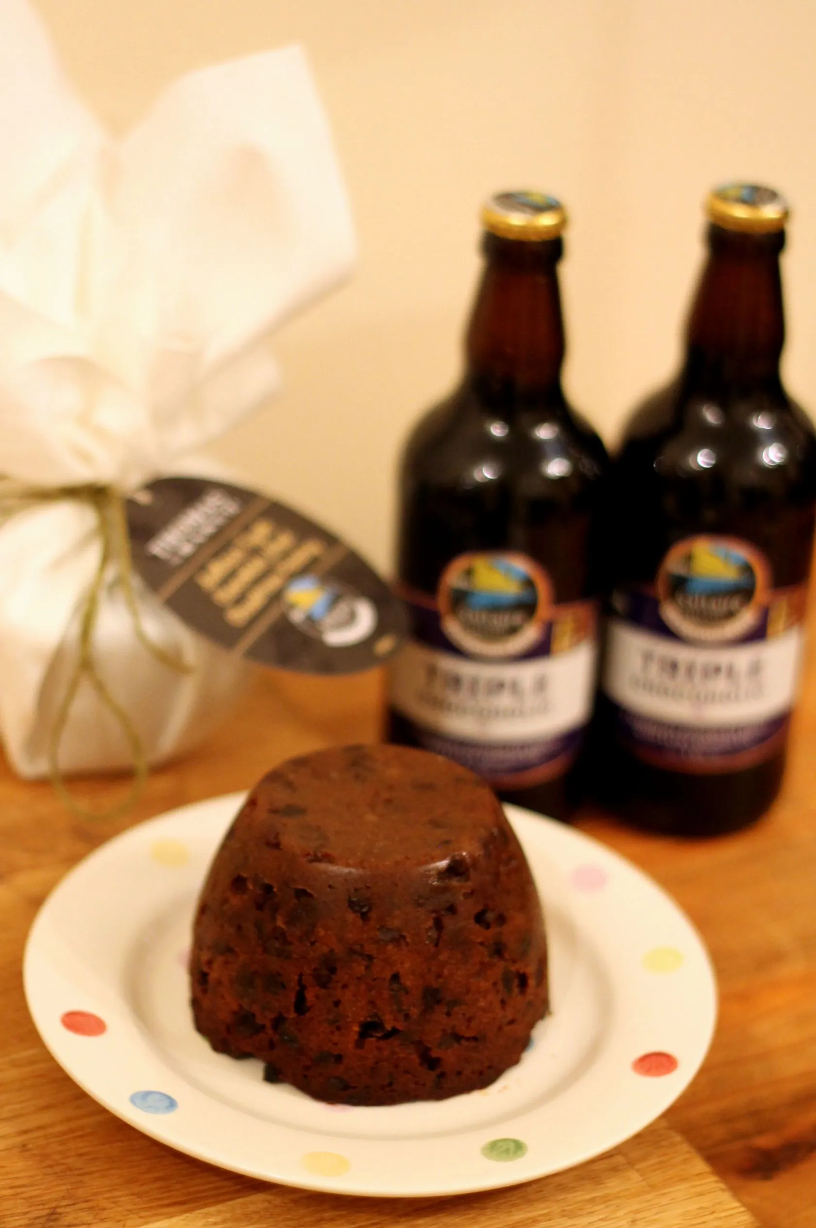 Old Fashioned Christmas Pudding using Stout