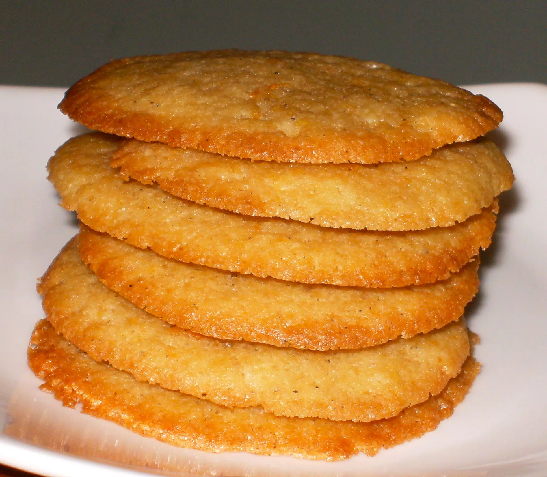 Orange Cardamom Sugar Cookies