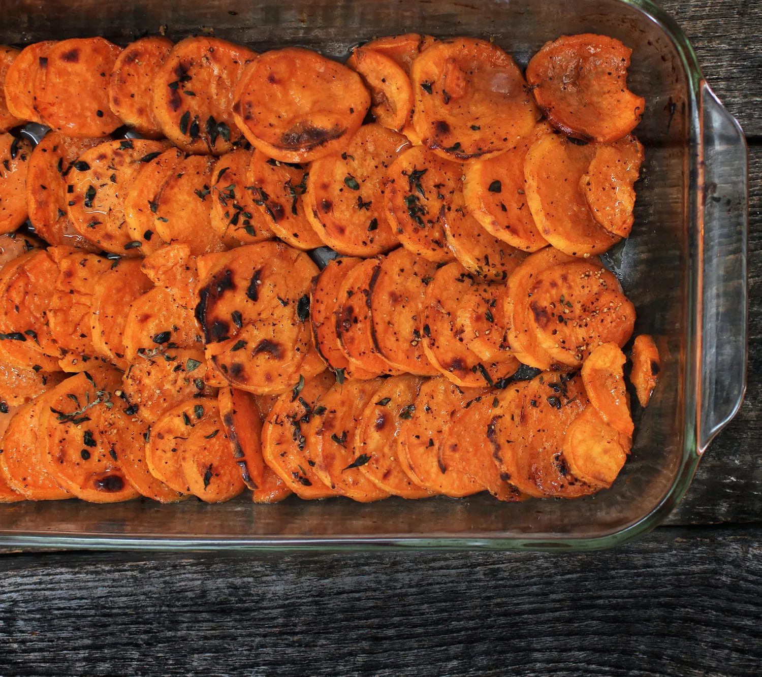 Orange Glazed Sweet Potatoes