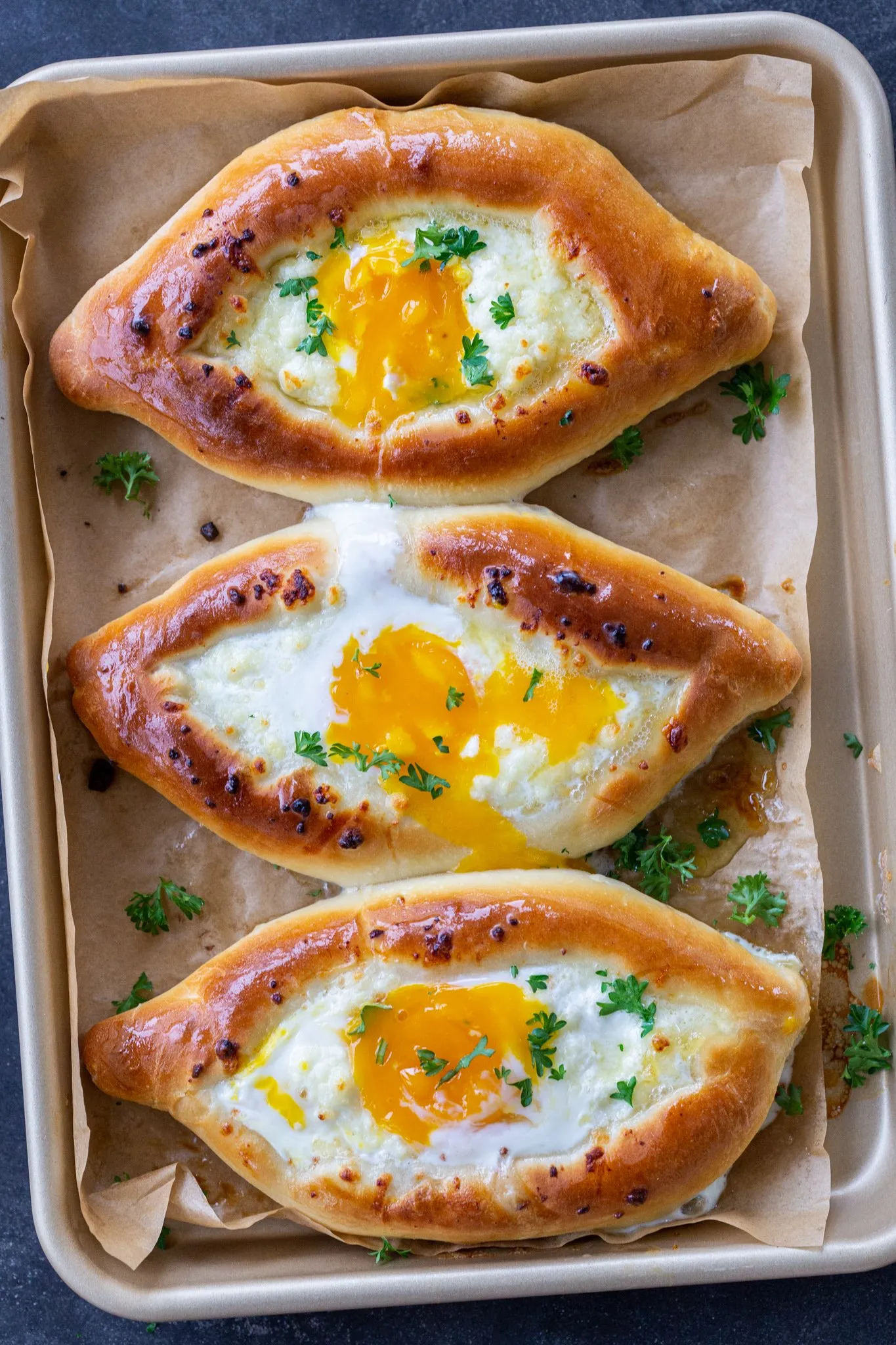Ossetian Potato Cheese Bread Khachapuri